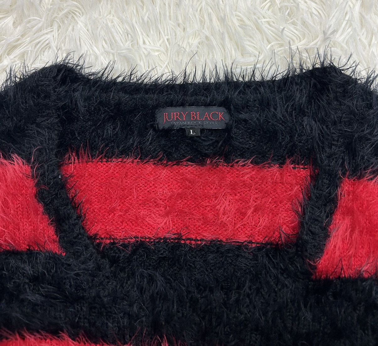 Japanese Brand Kurt Cobain Fuzzy Mohair Style Sweater Pullover Size US M / EU 48-50 / 2 - 6 Thumbnail