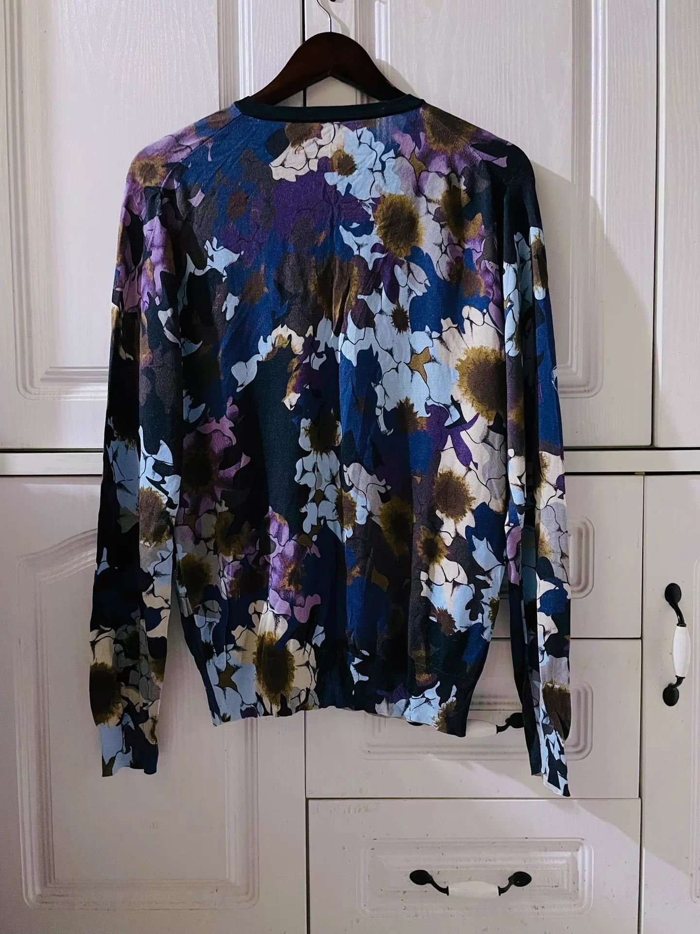 Versace Versace Runway Floral All-Over Print Long Sleeve Size US M / EU 48-50 / 2 - 2 Thumbnail