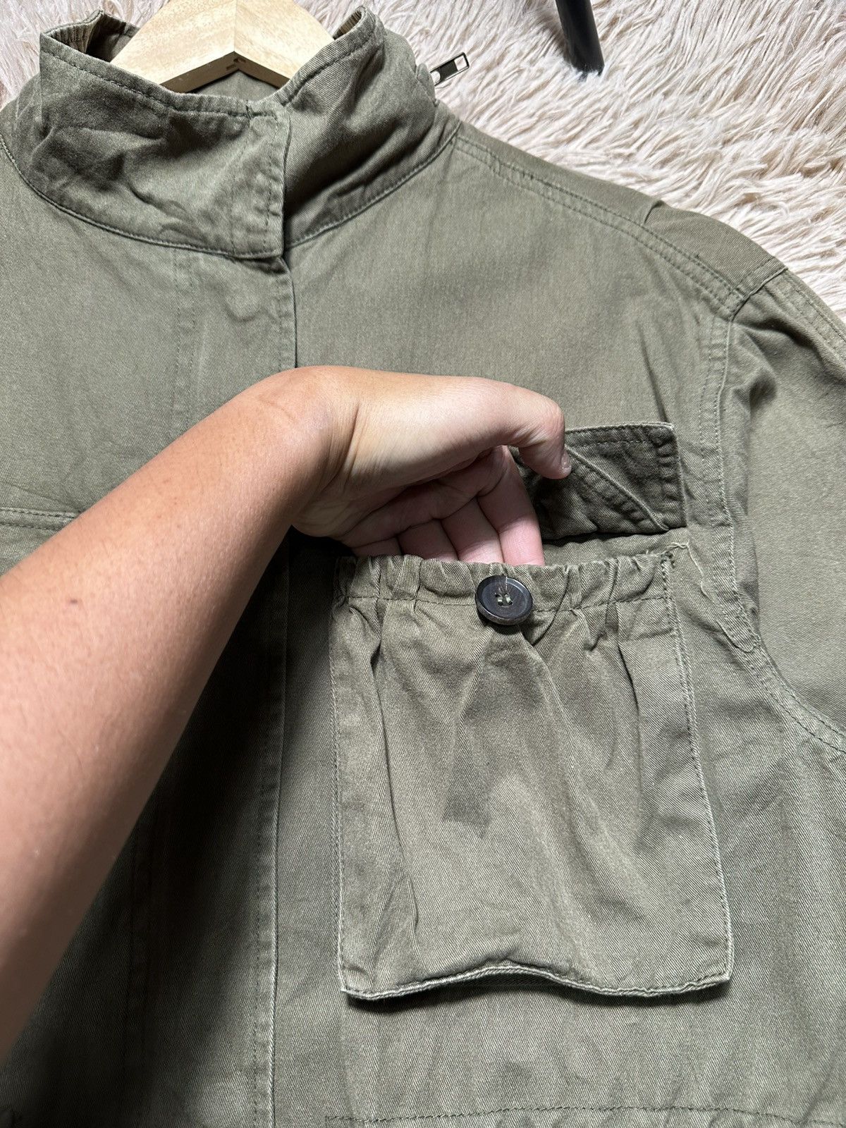 Vintage Closet parka jacket featuring military-style Size US L / EU 52-54 / 3 - 10 Thumbnail