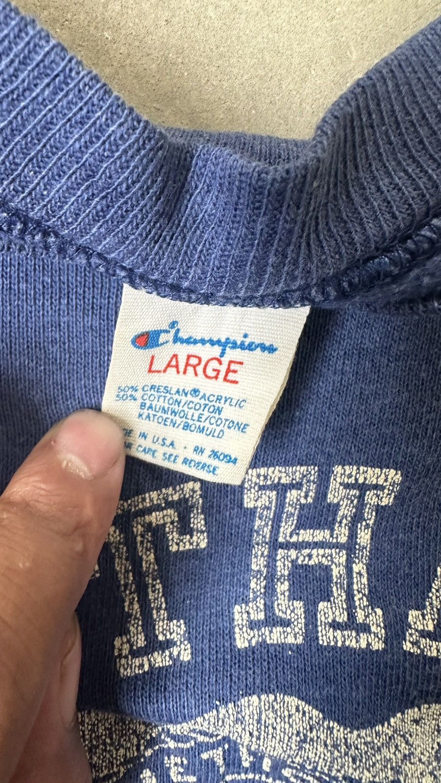 Champion VINTAGE 90S CHAMPION SOUTHERN METHODIST COLLEGIATE SWEATS Size US M / EU 48-50 / 2 - 4 Thumbnail