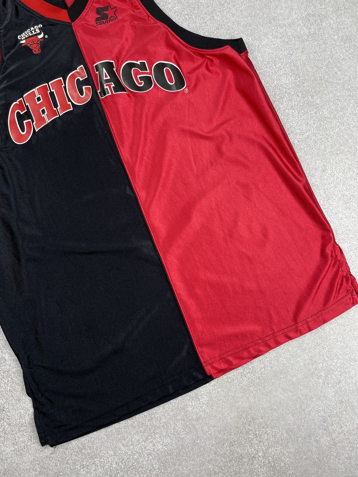 NBA × Starter × Vintage 90’s Chicago Bulls Starter Vintage Jersey Size US XL / EU 56 / 4 - 3 Thumbnail