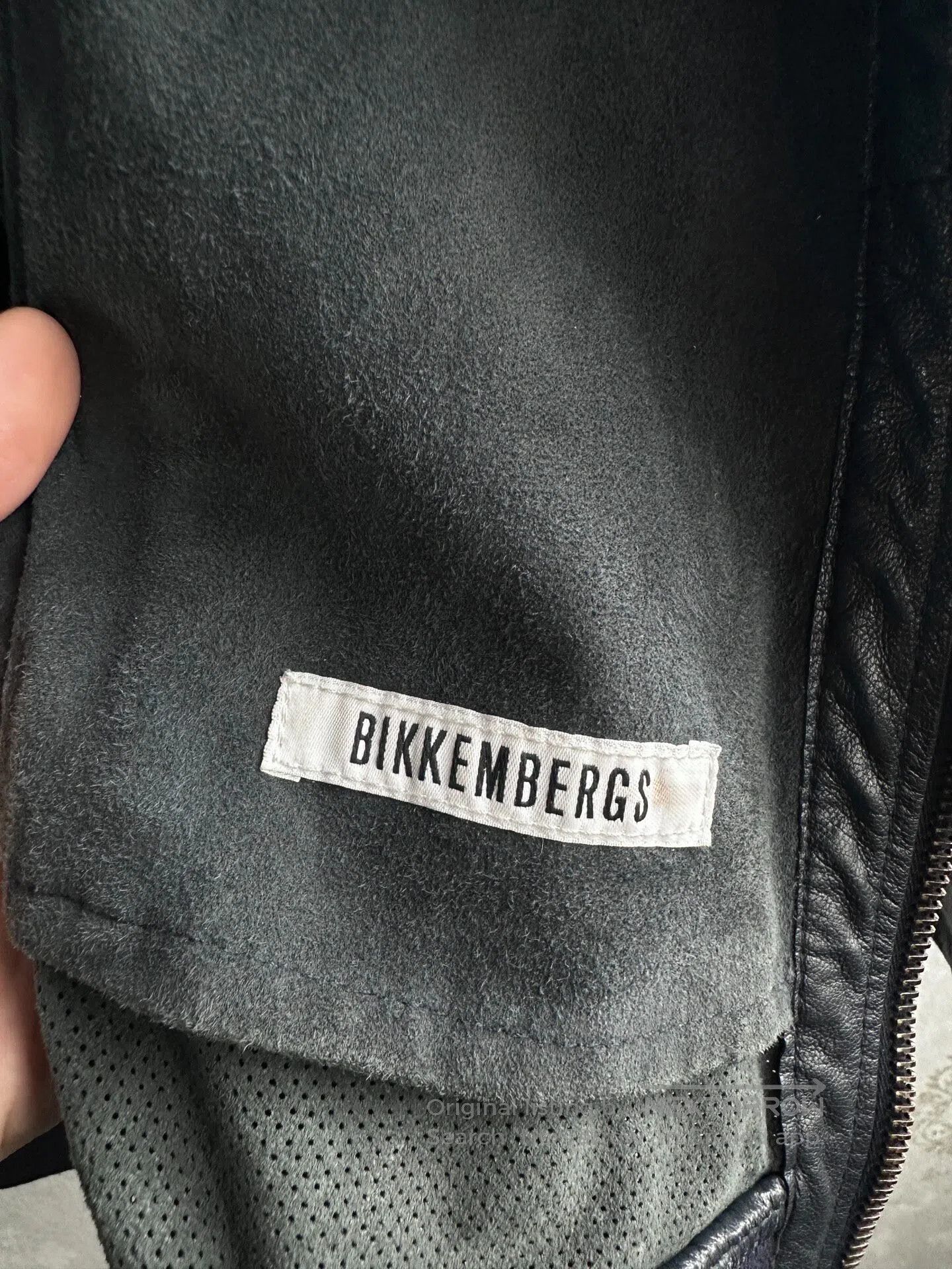 Dirk Bikkembergs dirk bikkembergs Airlock zipper leather jacket| Size US M / EU 48-50 / 2 - 6 Thumbnail