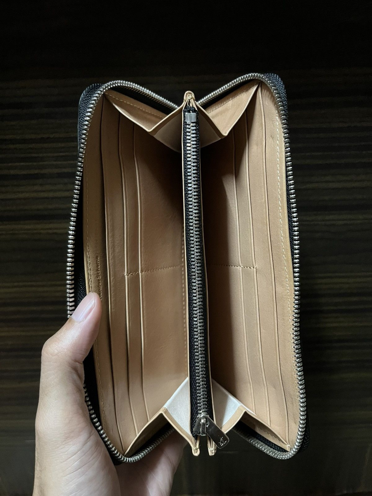 Hender Scheme Long Wallet Vegetable Tanned Leather Japanese Craft Size ONE SIZE - 3 Thumbnail