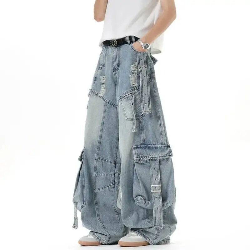 Jean Concrete Drift Cargo Denim Size US 33 - 2 Thumbnail