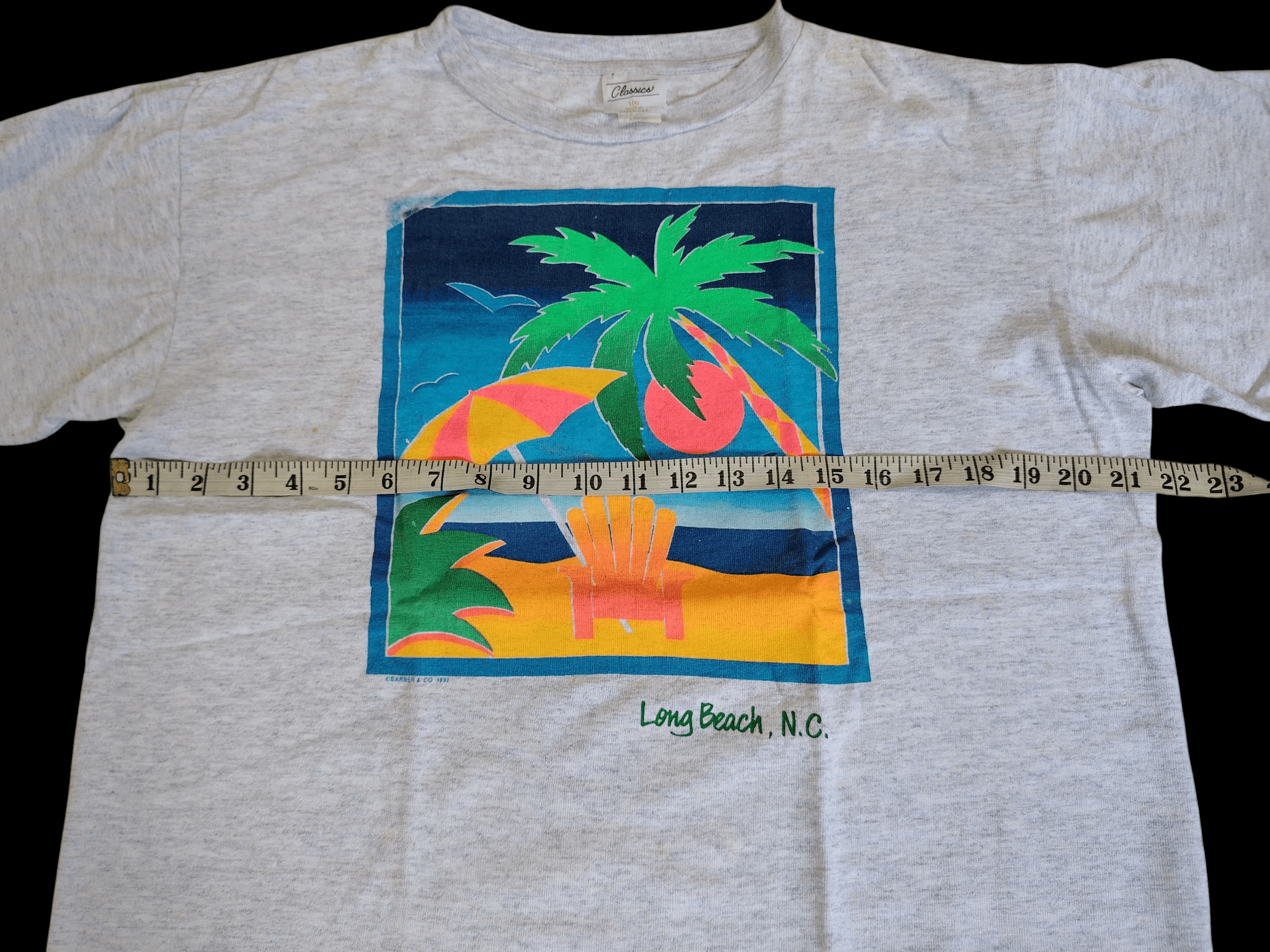 Other Vintage 1997 Long Beach California T-Shirt by Barber & Co Size US L / EU 52-54 / 3 - 3 Thumbnail