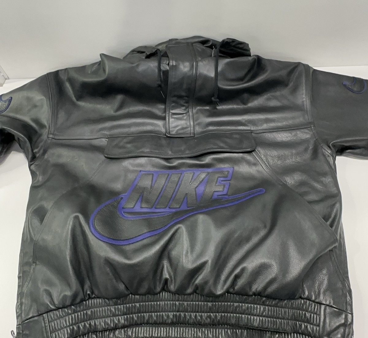 Nike × Supreme Supreme Nike Leather Anorak Size US L / EU 52-54 / 3 - 7 Thumbnail