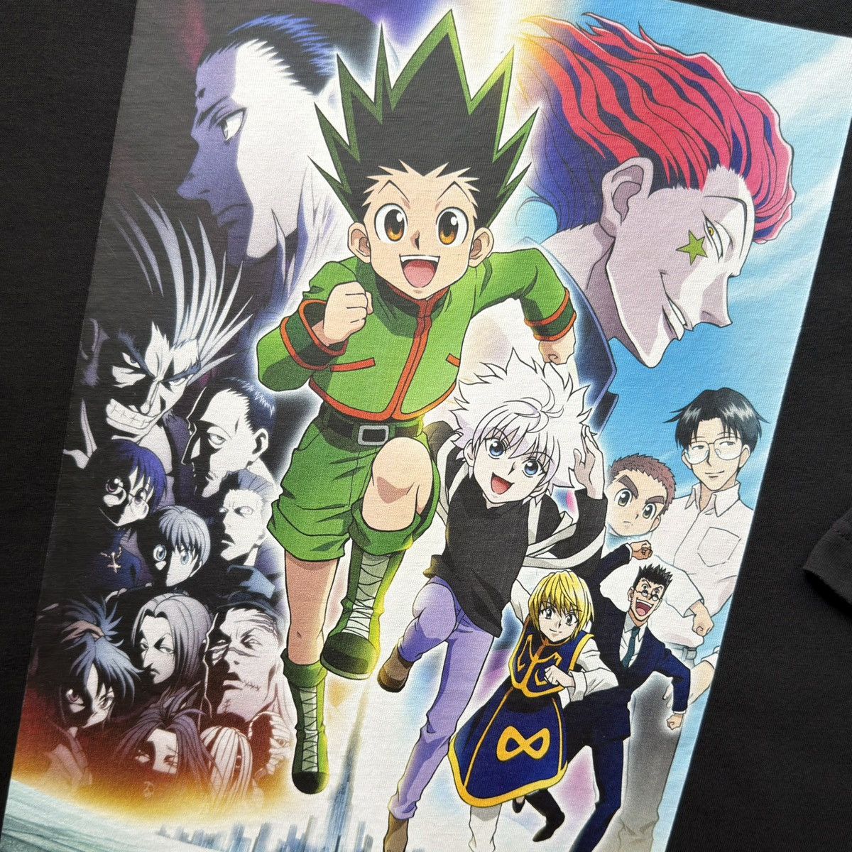 Anime 2023 Reebok Hunter x Hunter Anime T-Shirt, Size XXL, HxH! Size US XXL / EU 58 / 5 - 3 Thumbnail