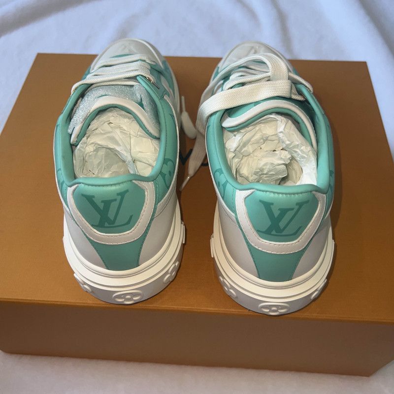 Louis Vuitton Louis Vuitton Time Out Low-Top Sneakers -2508 Size US 4 / IT 34 - 3 Thumbnail