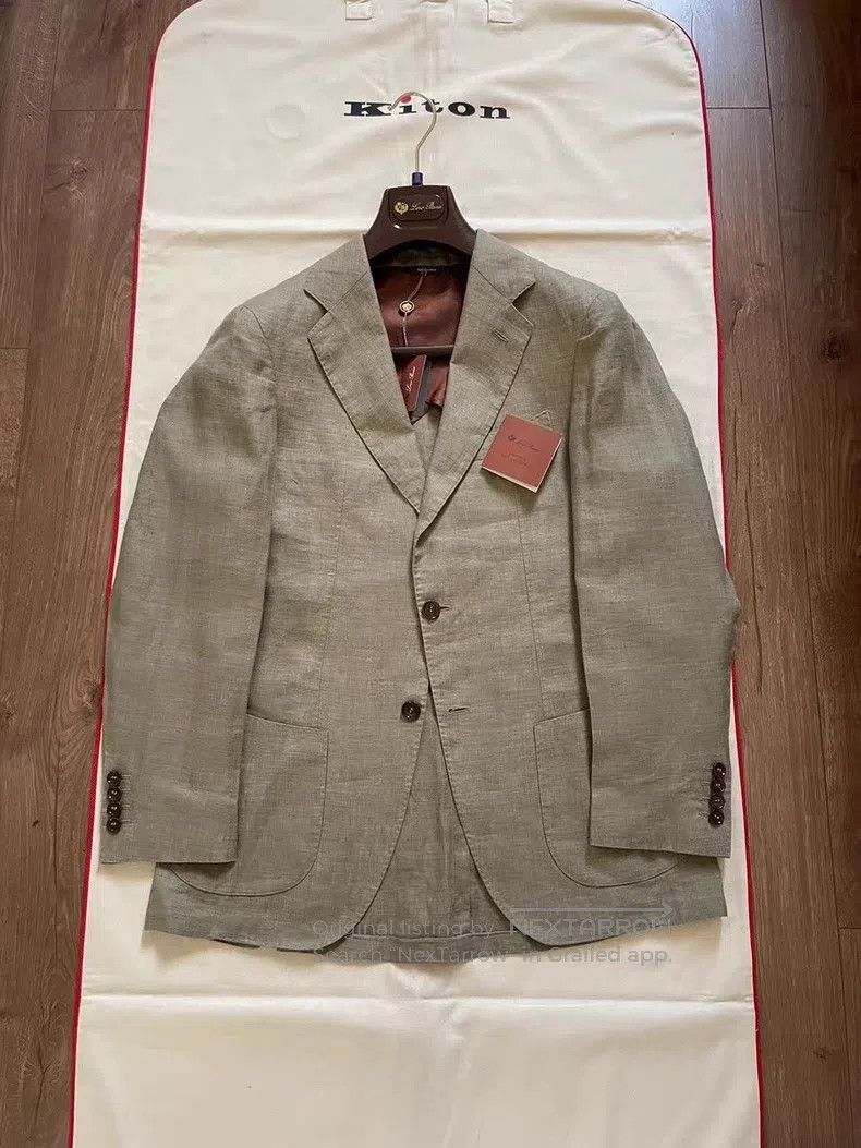 Loro Piana Loro Piana Flax single-layer suit jacket Size 46L - 1 Thumbnail