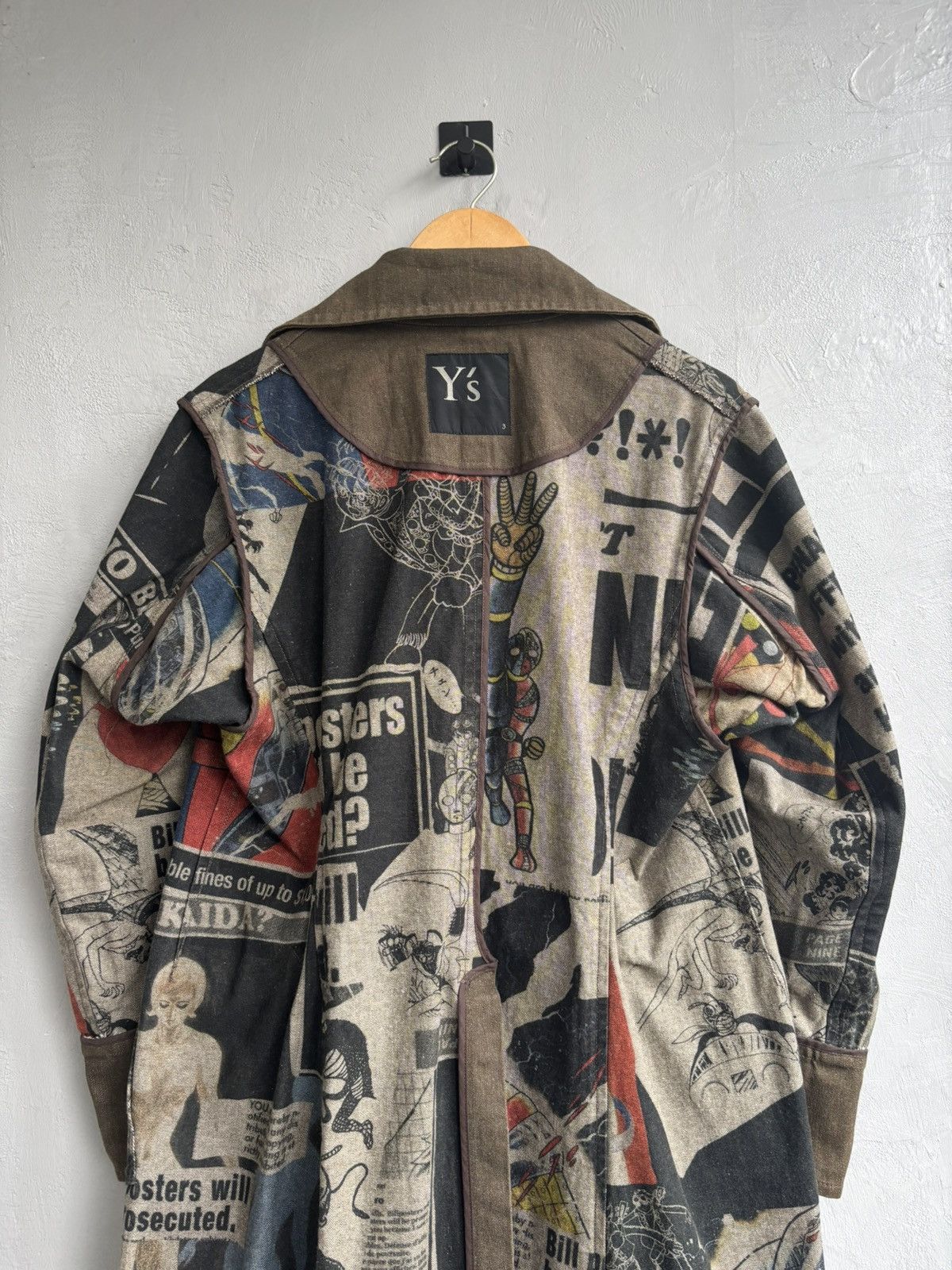Yohji Yamamoto Yohji Yamamoto x Shotaro Ishinomori AW2007 Cyborg 009 coat Size US M / EU 48-50 / 2 - 9 Thumbnail