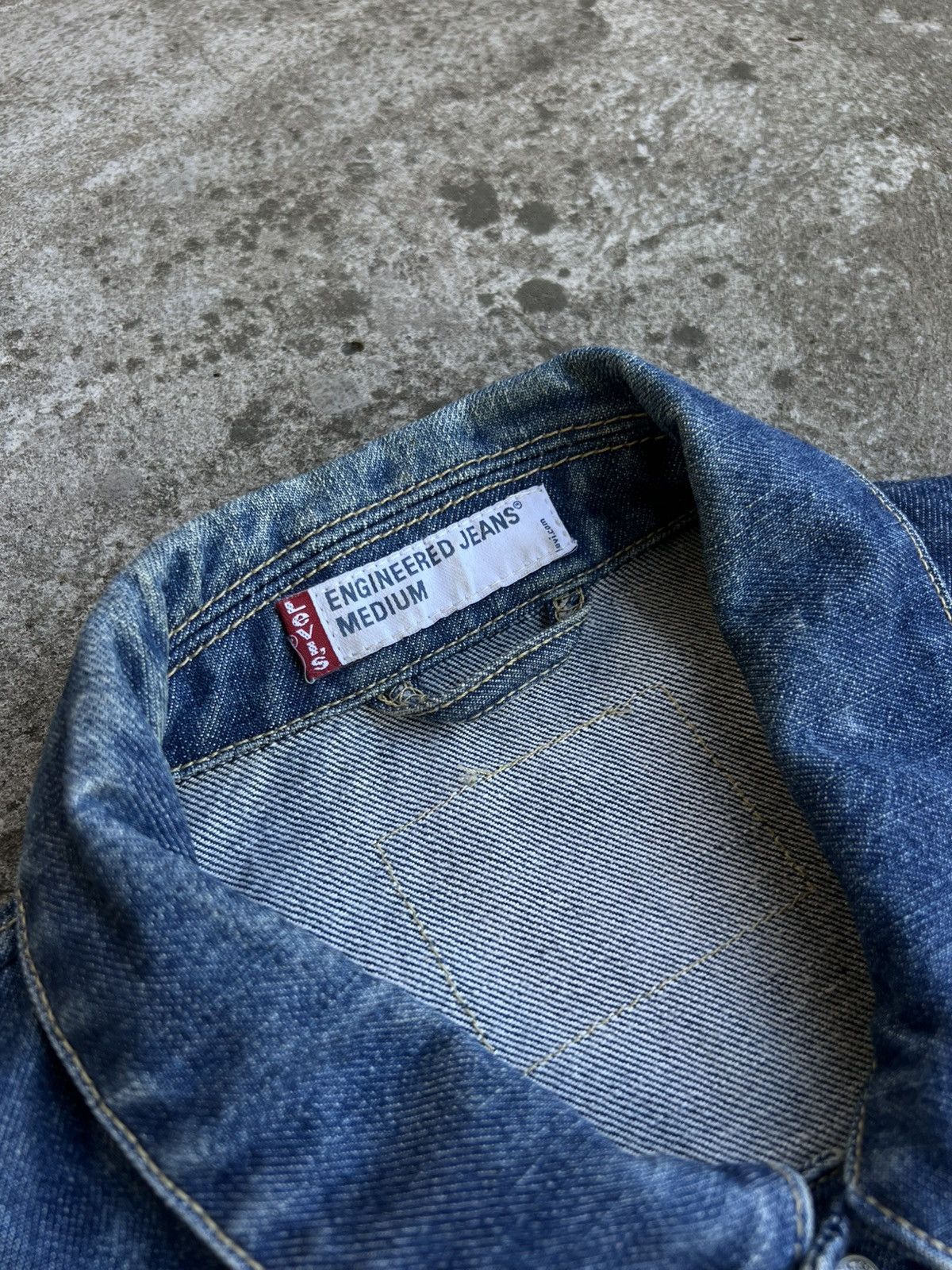 Levi's Vintage Levis Engineered Denim Jacket 1999 Japanese If Six W Size US M / EU 48-50 / 2 - 7 Thumbnail