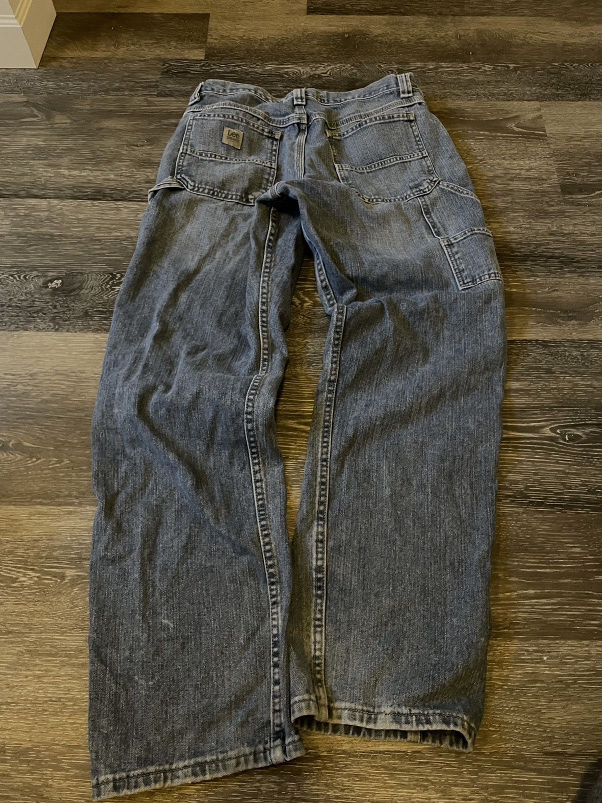 Lee Vintage Midwash Lee carpenter jeans Size US 33 - 2 Thumbnail