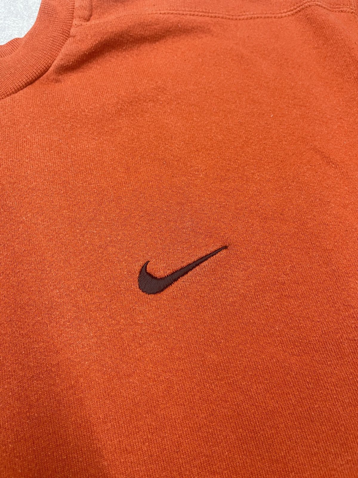 Nike Rare Vintage Nike Sweatshirt Orange Drill Y2K ACG TECH Size US L / EU 52-54 / 3 - 5 Thumbnail