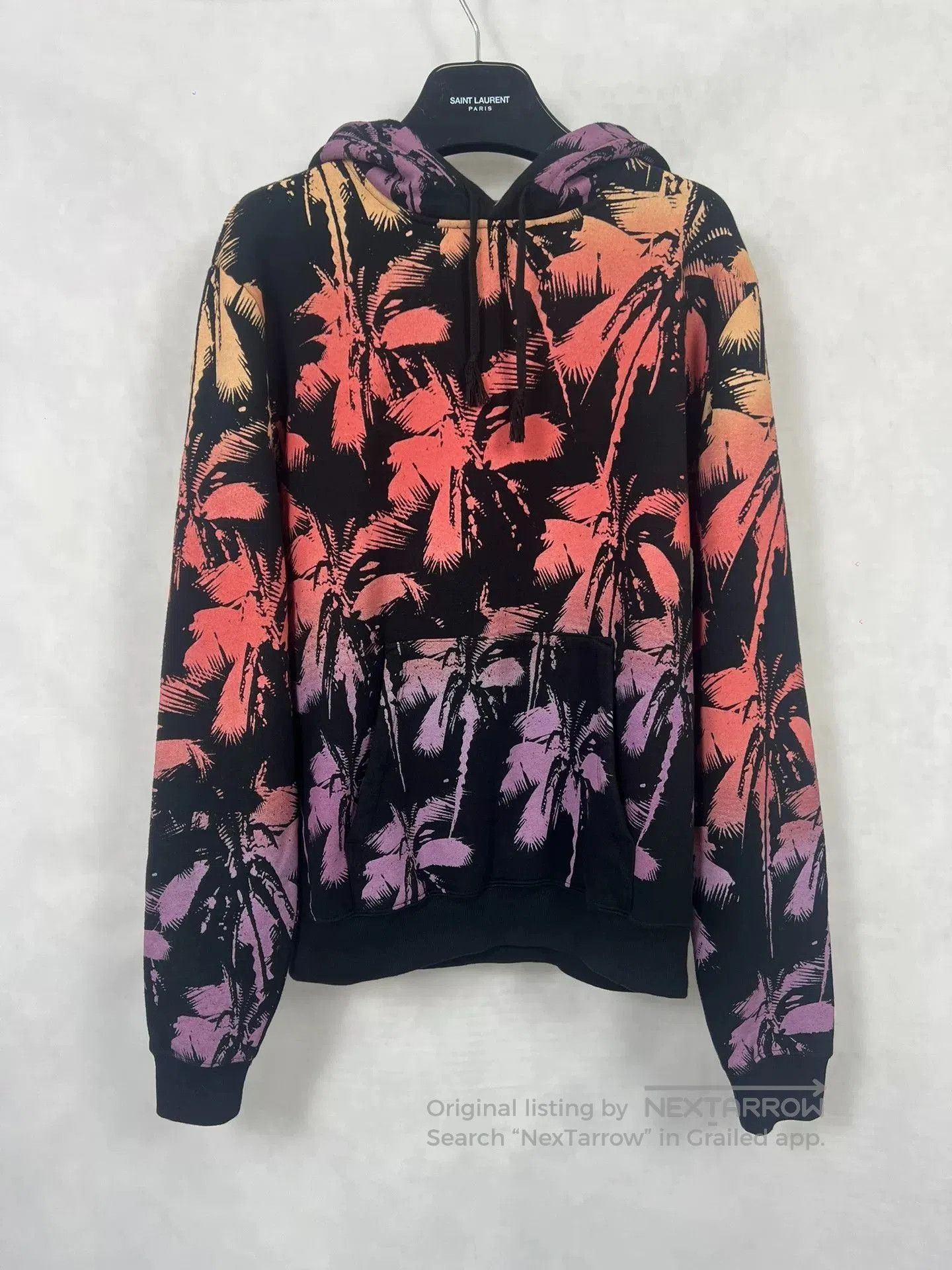Saint Laurent Paris Saint Laurent Palm Tree Hoodie XS. | Grailed