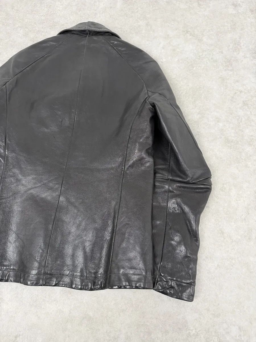 Carol Christian Poell Carol Christian Poell Black Scarstitched Horse Leather Jacket Size US S / EU 44-46 / 1 - 9 Thumbnail