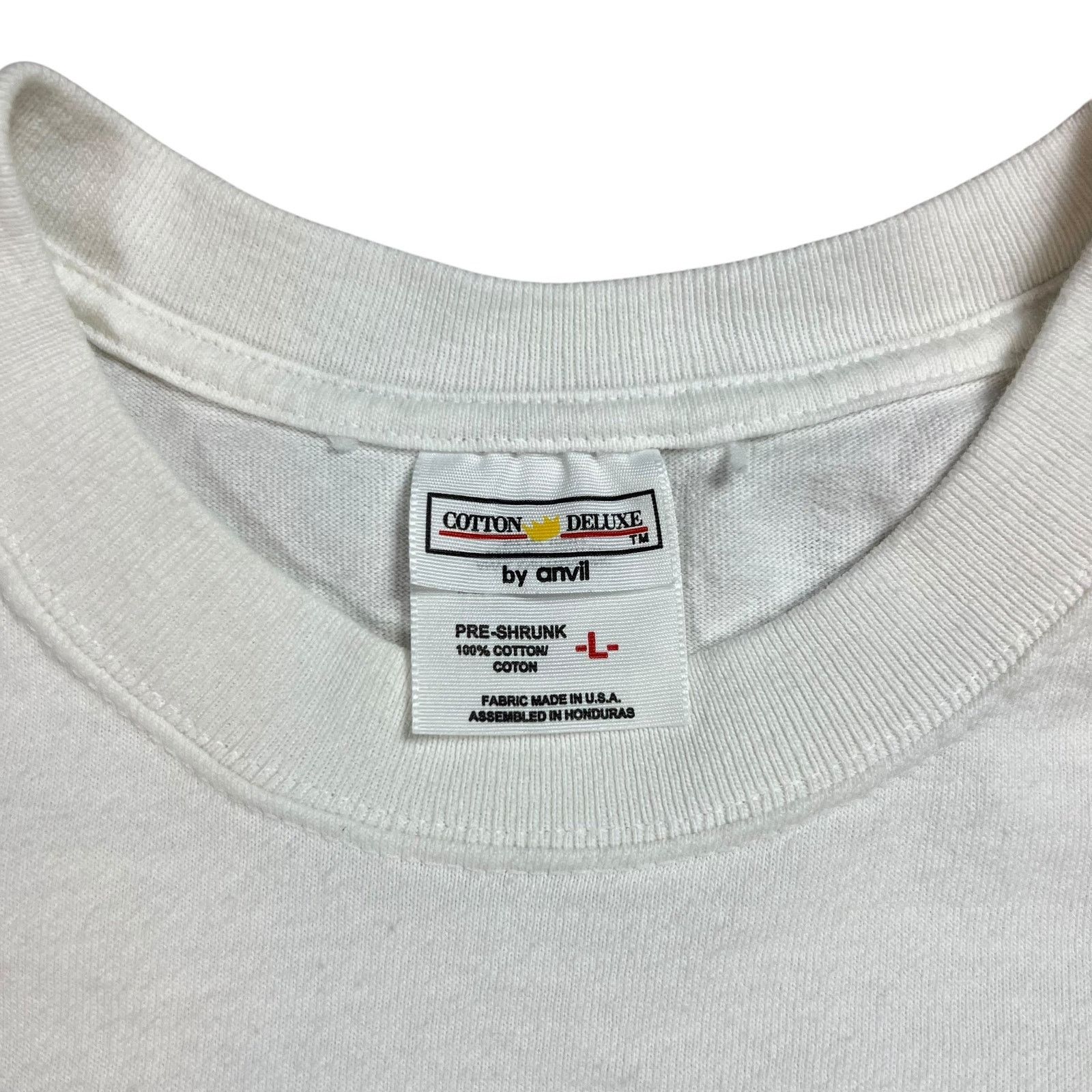 Anvil × Vintage Vintage 90s fashion for America heart thread tee (L) Size US L / EU 52-54 / 3 - 3 Thumbnail