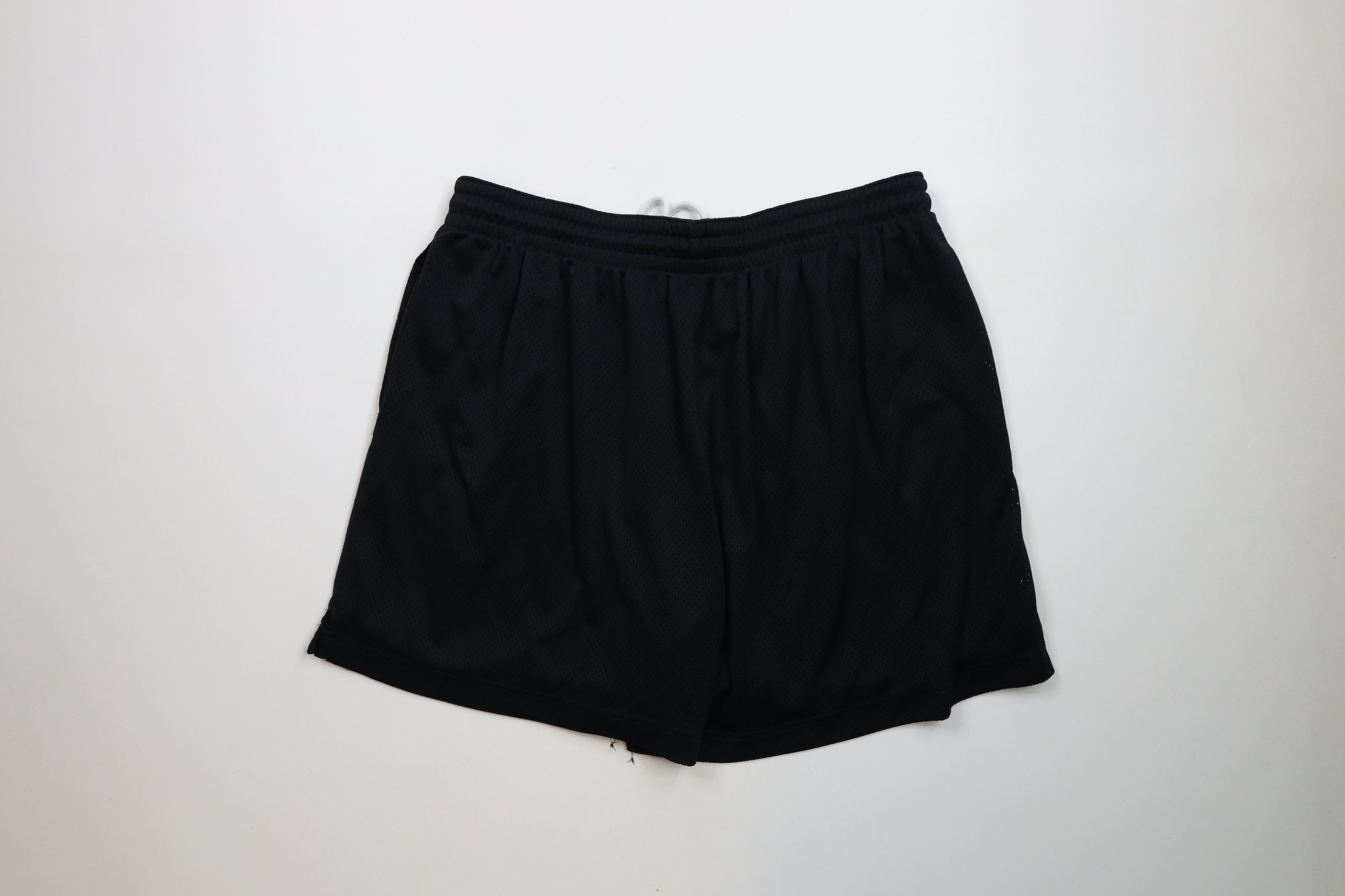 Nike × Vintage Nike Oversized Travis Scott Mini Swoosh Fly Mesh Shorts Size 34" / US 12 / IT 48 - 10 Thumbnail