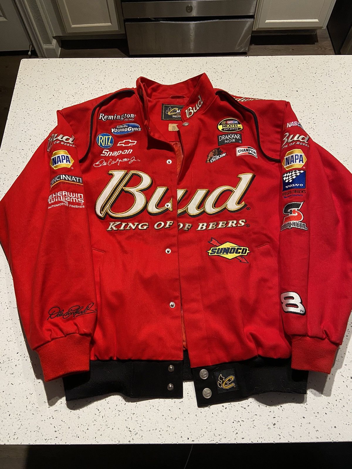 Chase Authentic NASCAR Budweiser jacket