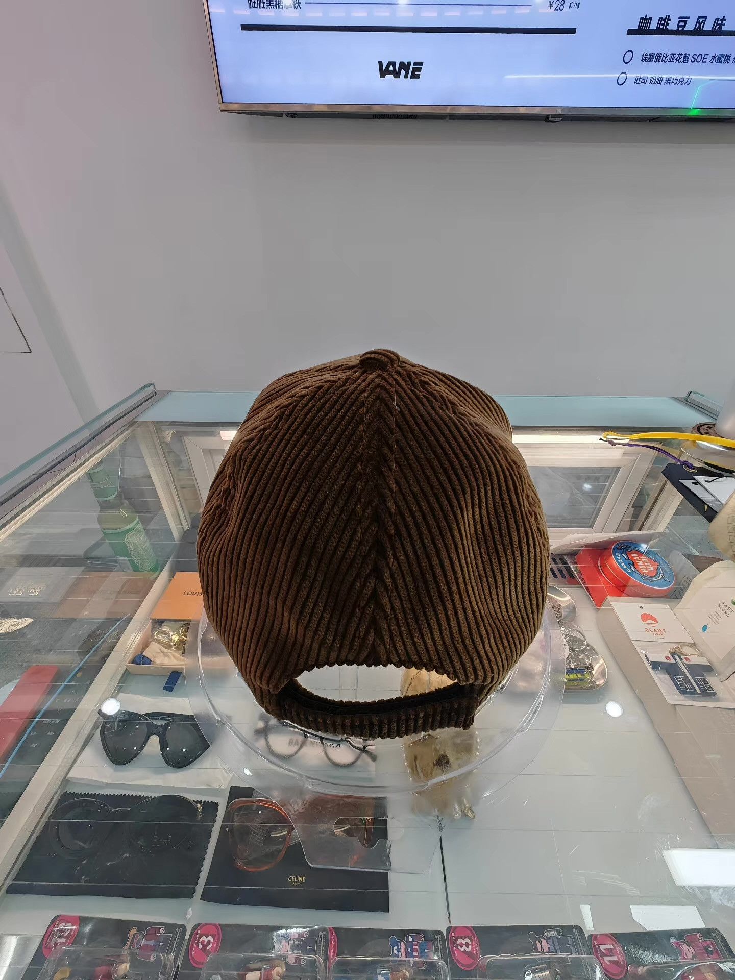 Miu Miu Miu Miu Corduroy Curved Brim Baseball Cap Q15 Size ONE SIZE - 2 Thumbnail