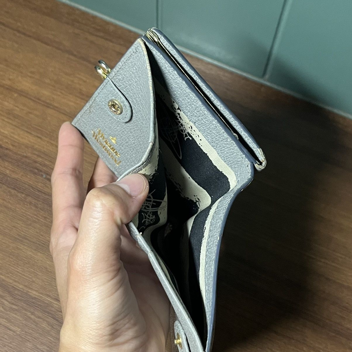Vivienne Westwood Vivienne Westwood EXECUTIVE Clasp Bi-Fold Mini Wallet Size ONE SIZE - 12 Thumbnail