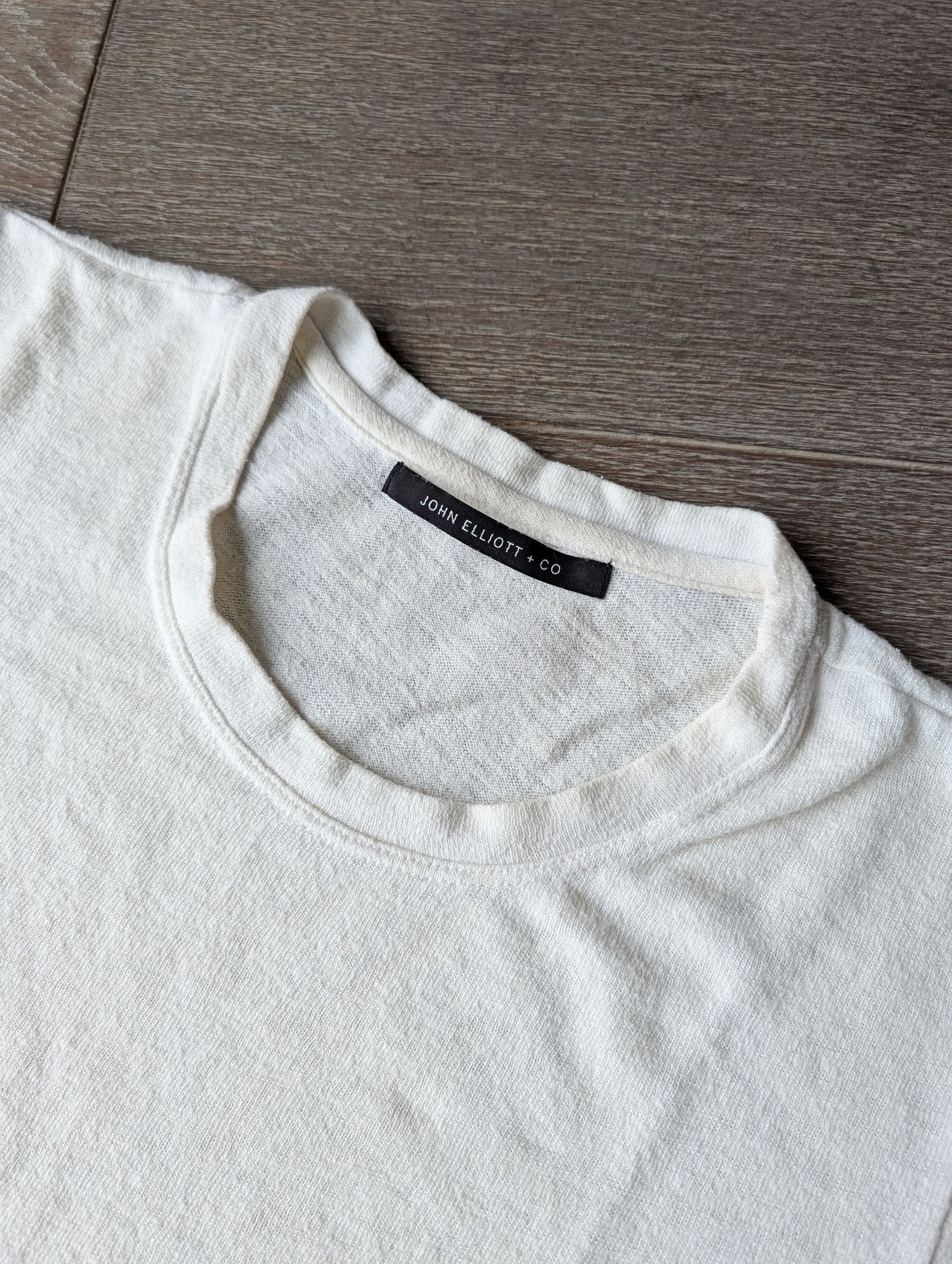 John Elliott Expo Tee Co Mix White Size US M / EU 48-50 / 2 - 2 Thumbnail