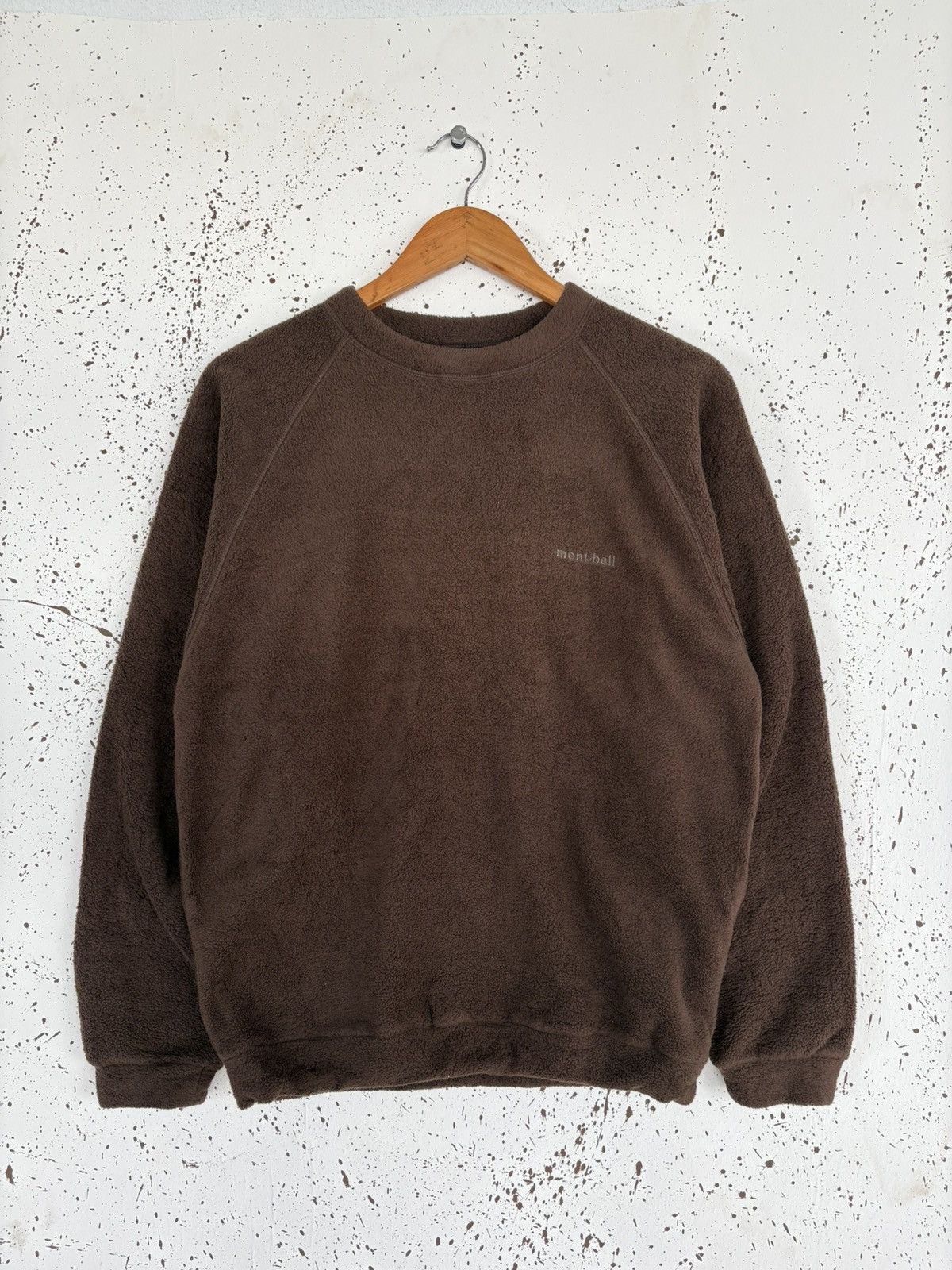 Montbell Vintage Mont-bell Dark Brown Fleece Crewneck Sweatshirt Size US M / EU 48-50 / 2 - 1 Thumbnail