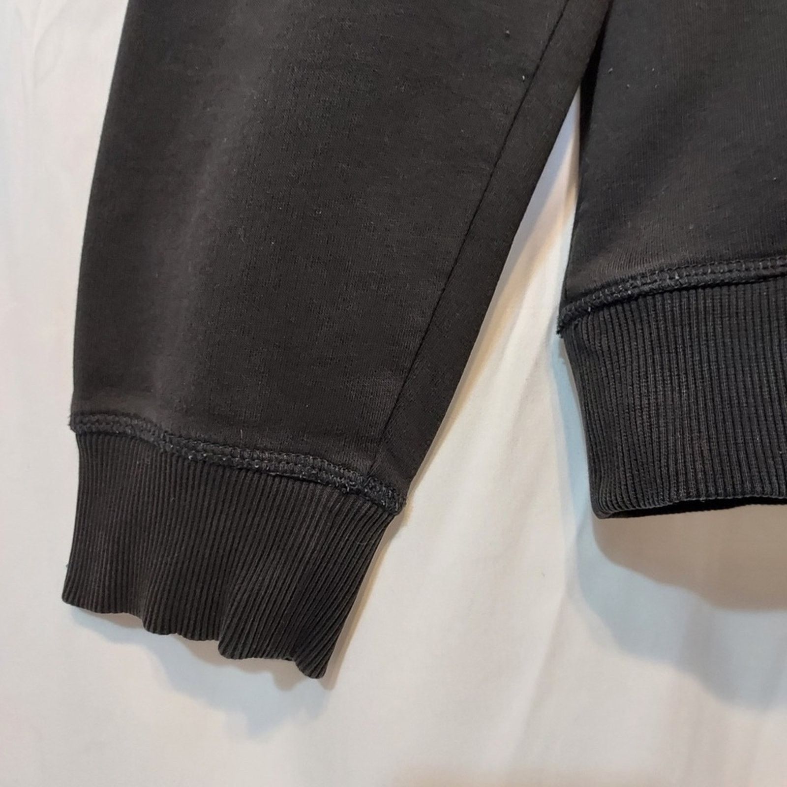 Calvin Klein Calvin Klein Black Gray Monogram Crewneck Sweatshirt Sweater Size US L / EU 52-54 / 3 - 7 Thumbnail