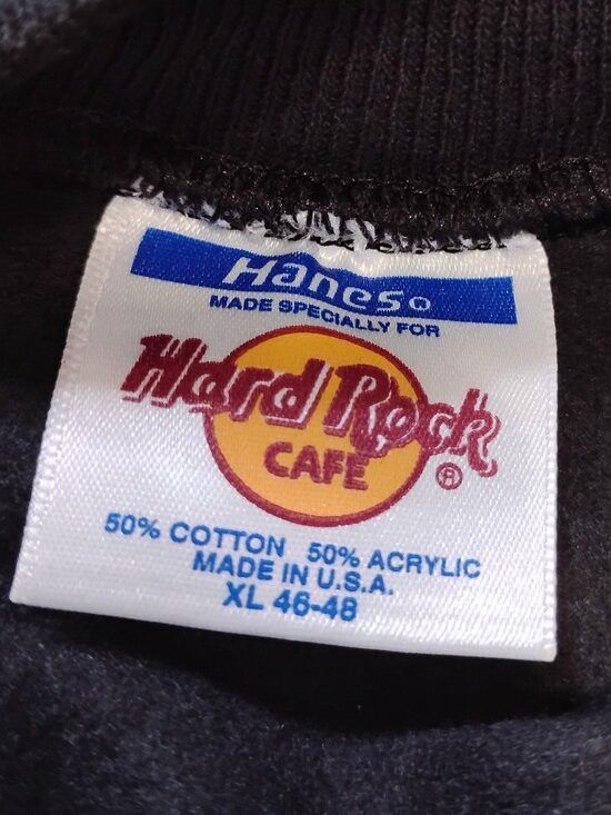 Hard Rock Cafe DS Vintage Hard Rock Cafe Chicago Neon Crewneck Sweatshirt Size US XL / EU 56 / 4 - 3 Thumbnail