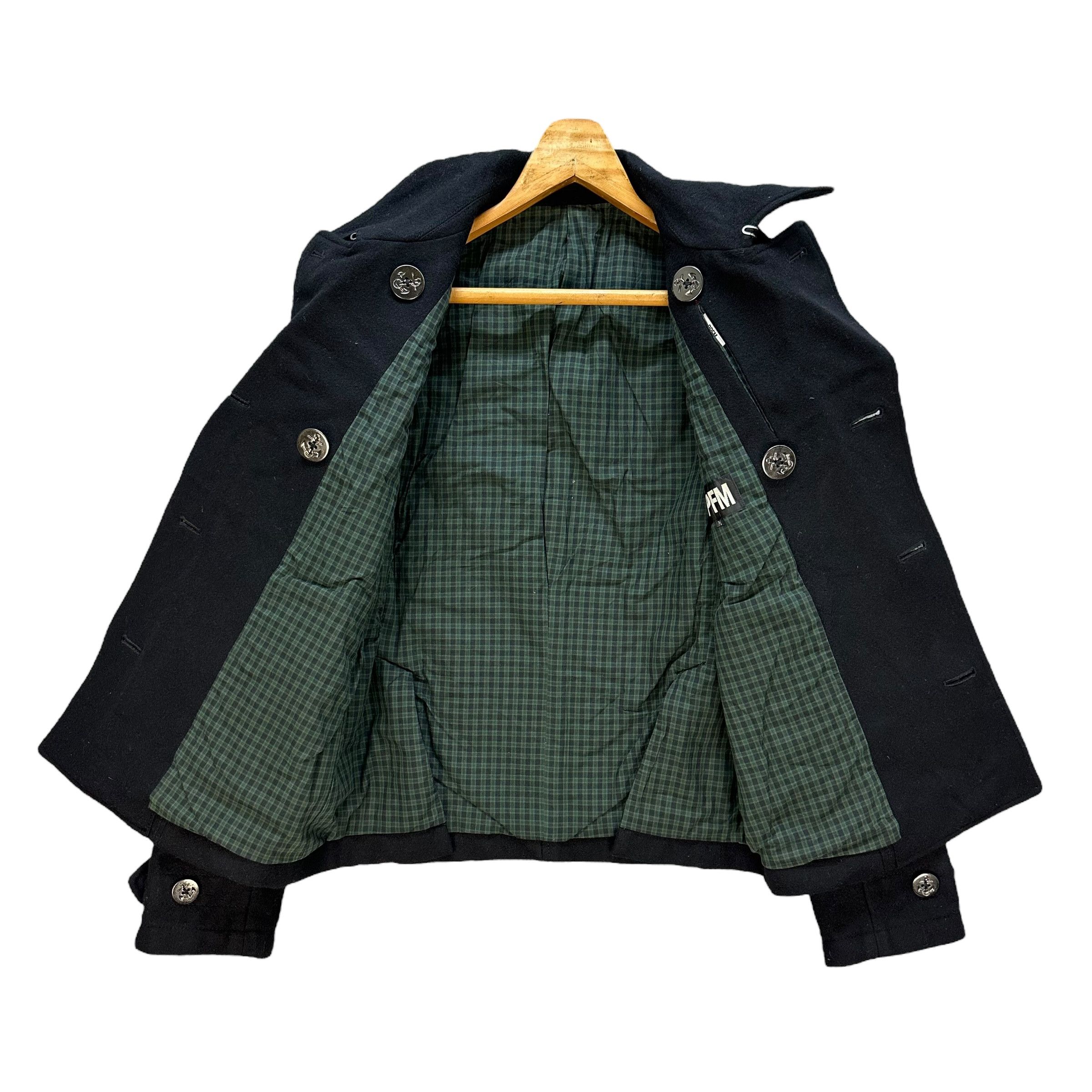 PPFM PPFM Double Breasted Wool Jacket #A65-1563 Size US M / EU 48-50 / 2 - 8 Thumbnail