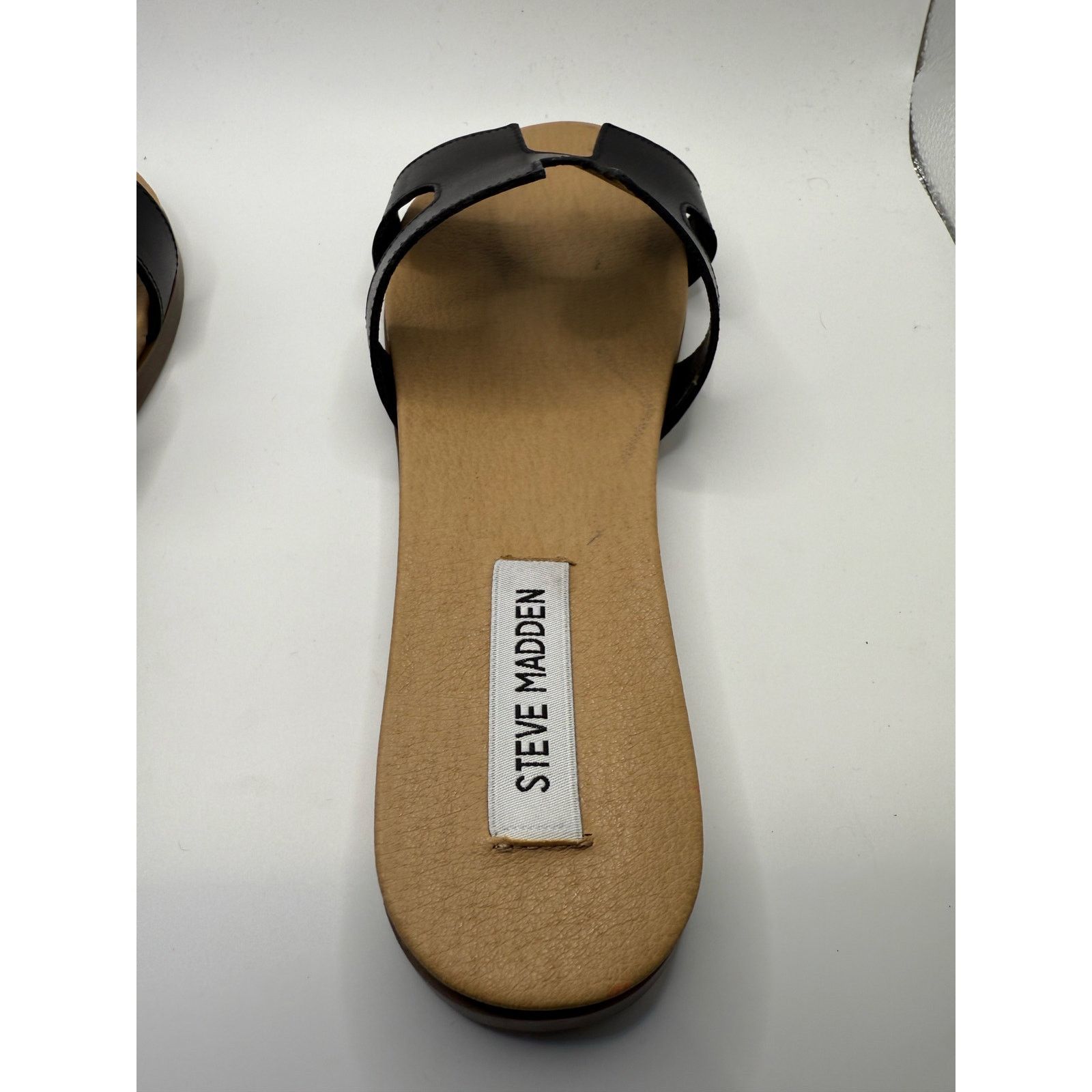 Steve Madden Steve Madden Women’s Black Slide Sandals Size 9 Flat Slip On Size US 9 / IT 39 - 4 Thumbnail
