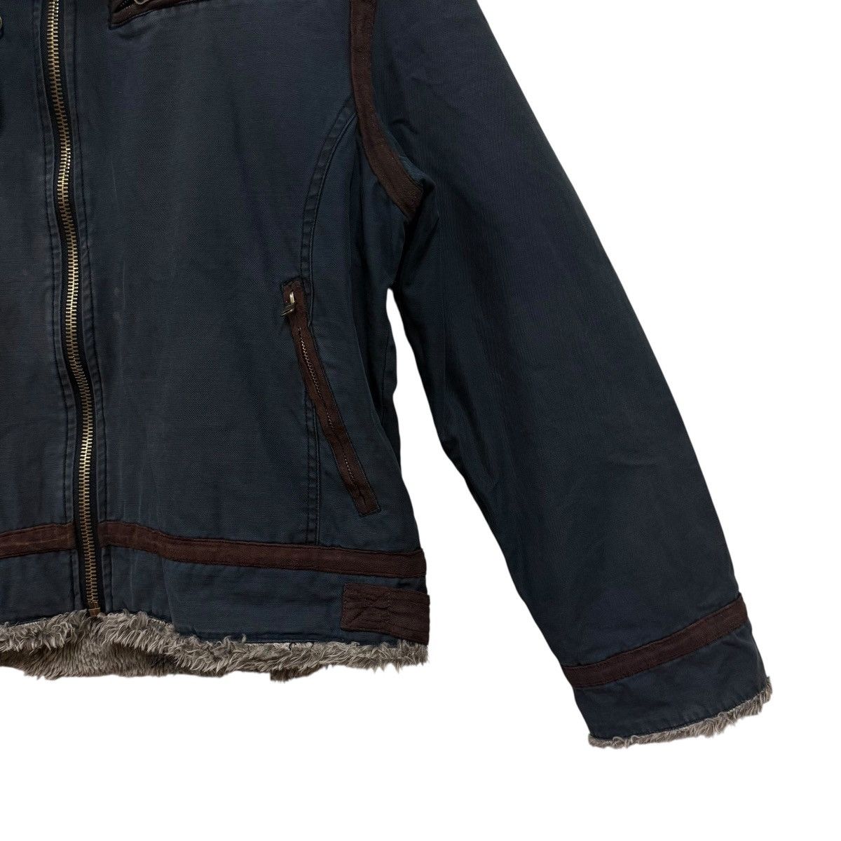 If Six Was Nine SixStar Biker Jacket Faux Fur Japanese Brand Size US L / EU 52-54 / 3 - 6 Thumbnail