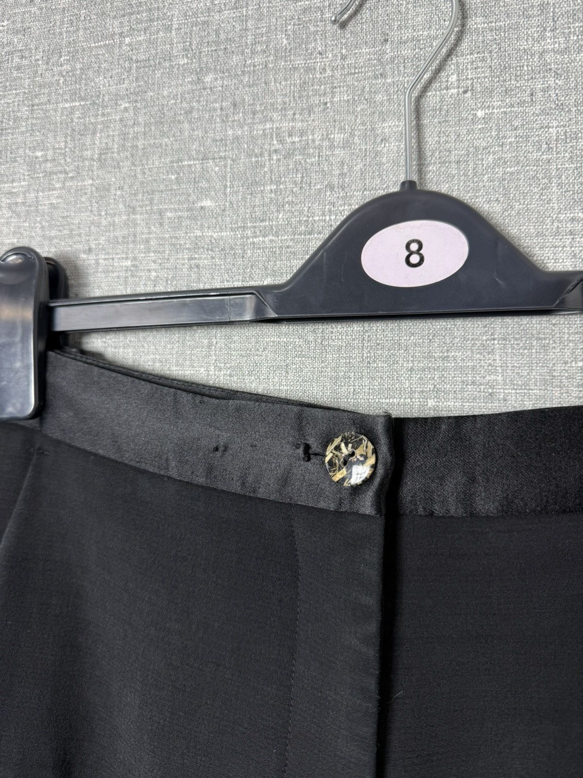 Alexander Wang Alexander Wang Black Cropped Trousers Pants Wool & Viscose Size 26" / US 2 / IT 38 - 7 Thumbnail