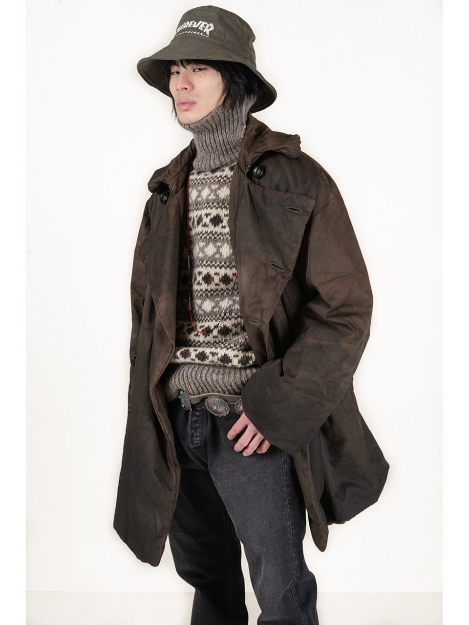 Kapital Kountry Kapital Uneven Dyed Quick Drying Twill P Coat Size US XL / EU 56 / 4 - 1 Thumbnail