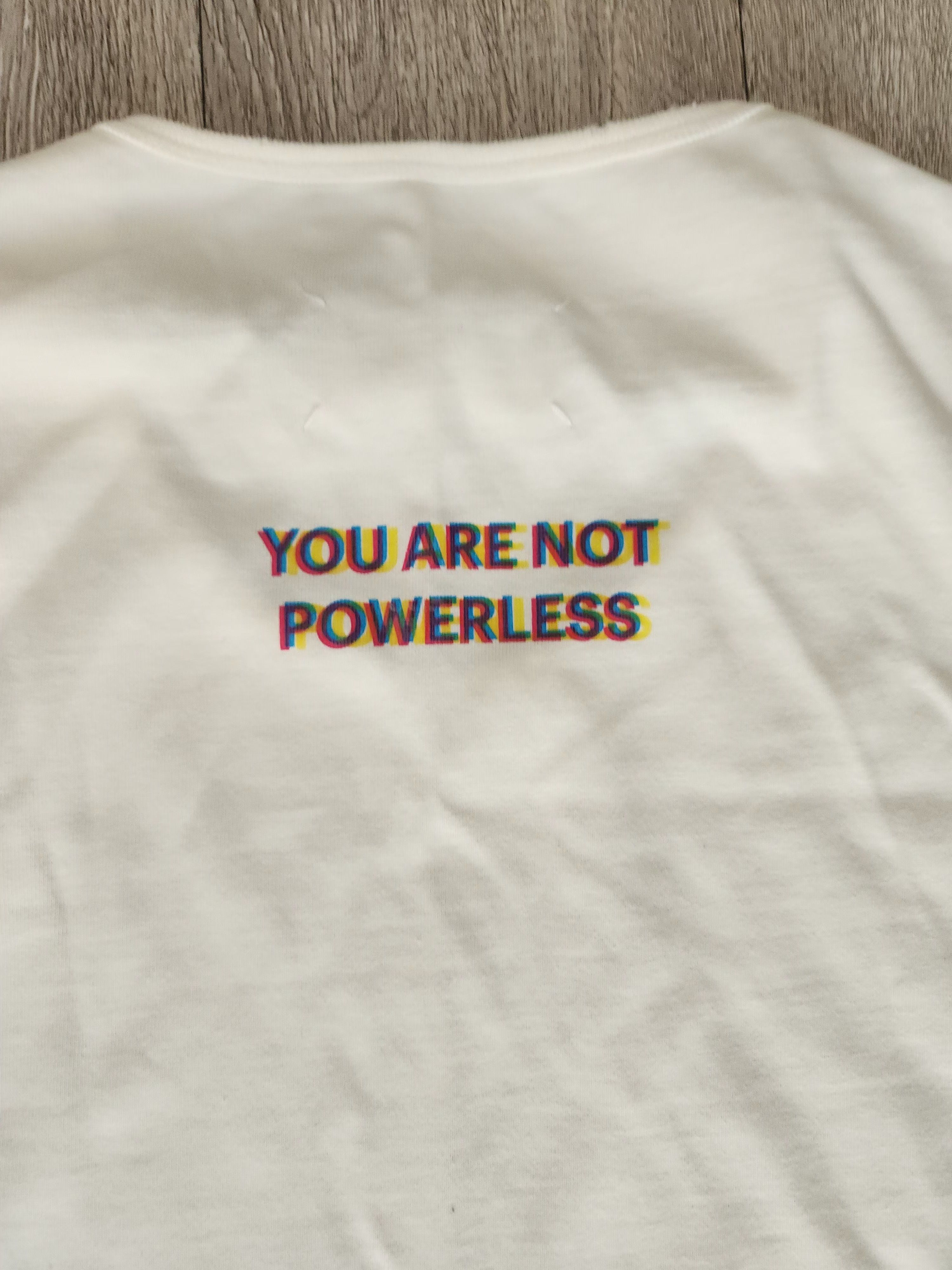 Maison Margiela Maison Margiela "You Are Not Powerless" long sleeve shirt Size US XL / EU 56 / 4 - 4 Thumbnail
