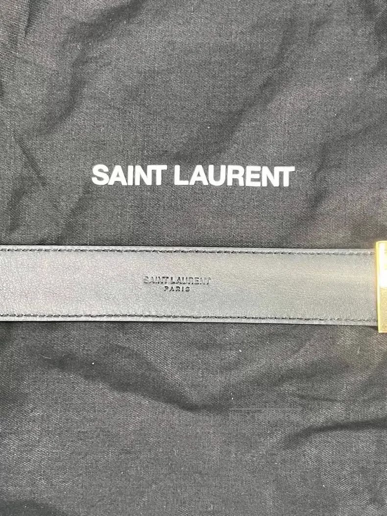 Saint Laurent Paris Saint Laurent Paris Belt i Size ONE SIZE - 3 Thumbnail