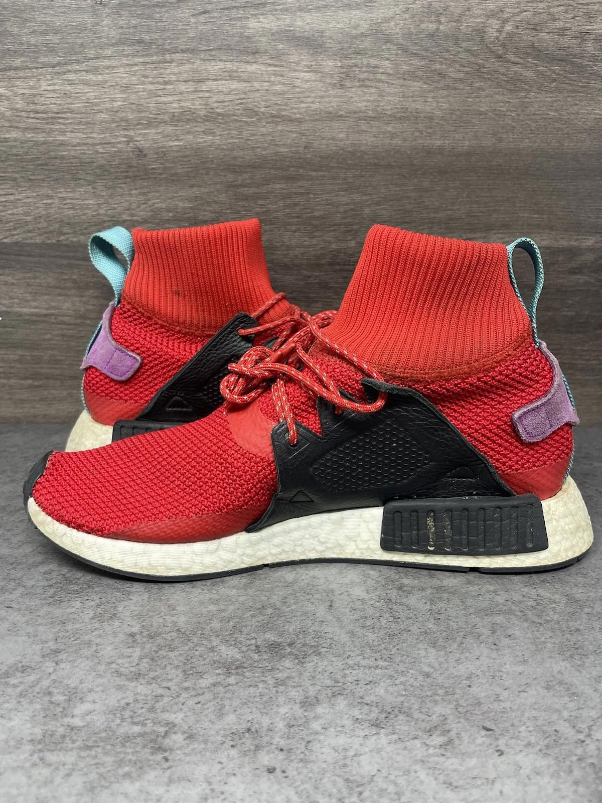Adidas Adidas NMD XR1 Shoes Mens Size 10 Red Running Sneakers Size US 10 / EU 43 - 8 Thumbnail