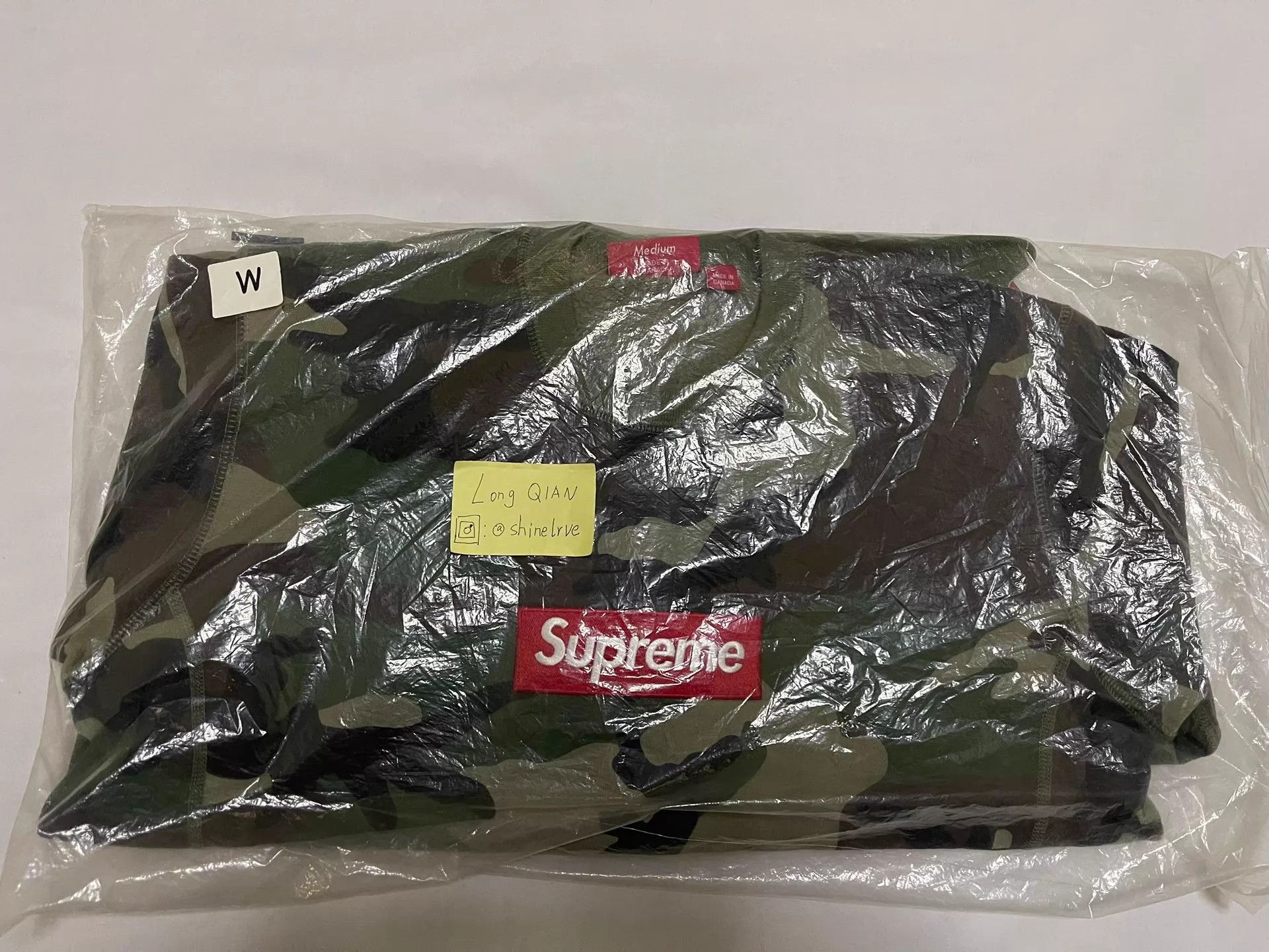 Supreme Supreme FW15 Woodland Camo Box Logo Crewneck M New Size US M / EU 48-50 / 2 - 1 Thumbnail