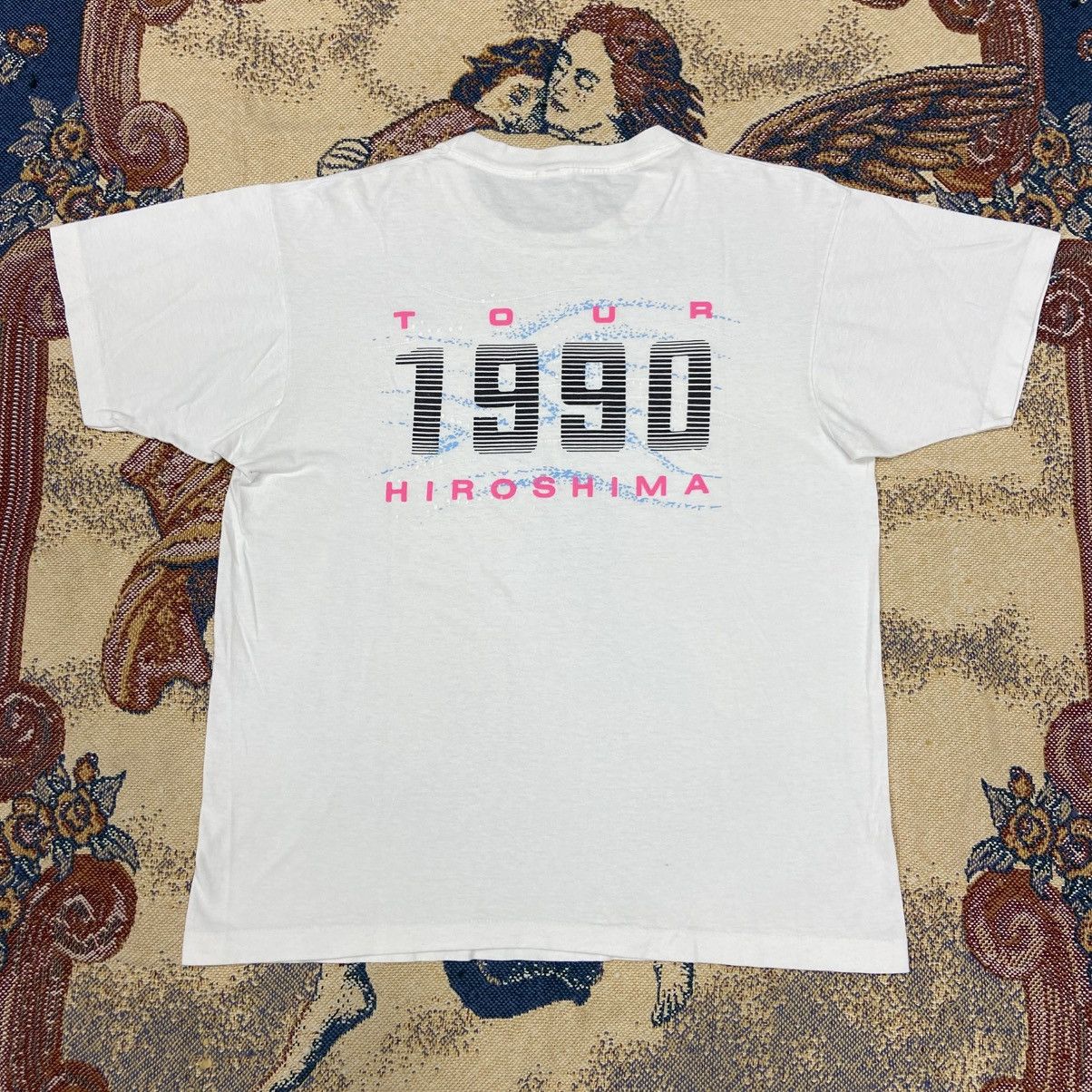 Band Tees Vintage Hiroshima 1990 Tour Band Shirt Size US XL / EU 56 / 4 - 1 Thumbnail