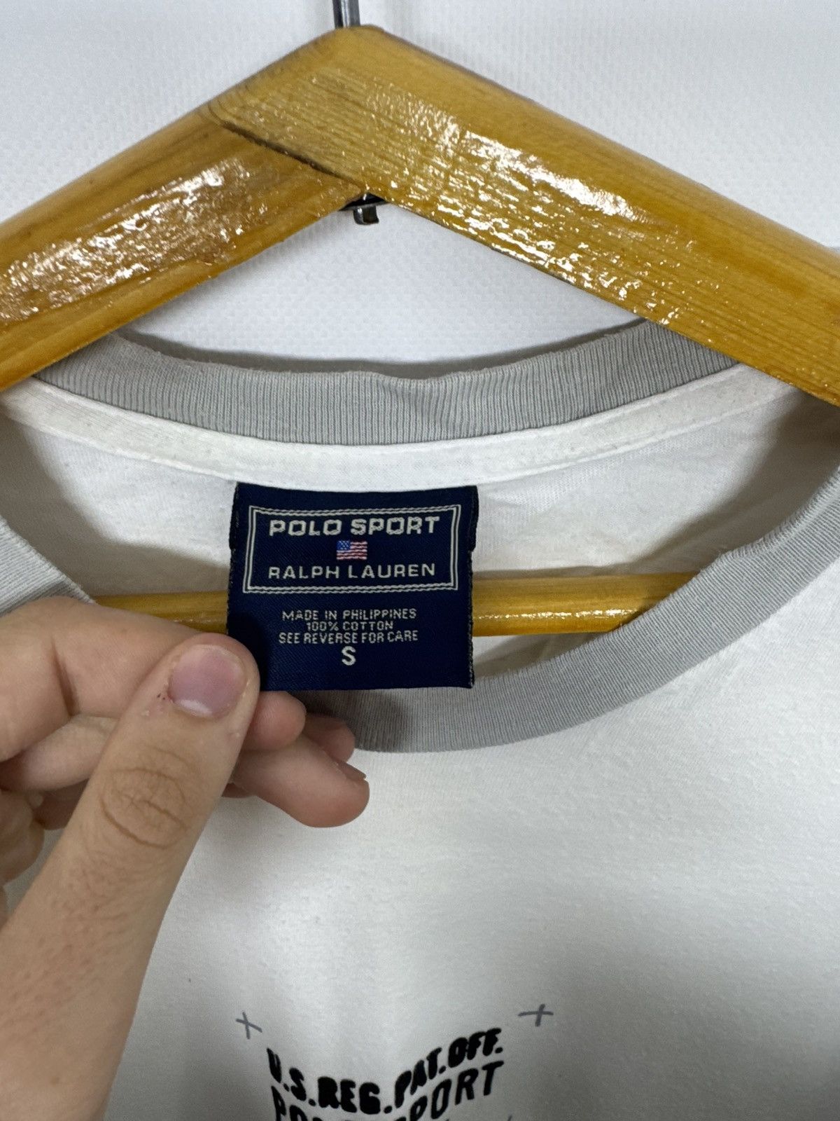 Polo Ralph Lauren Vintage Y2k Polo Ralph Lauren Sport Logo T-Shirt Size US S / EU 44-46 / 1 - 10 Thumbnail
