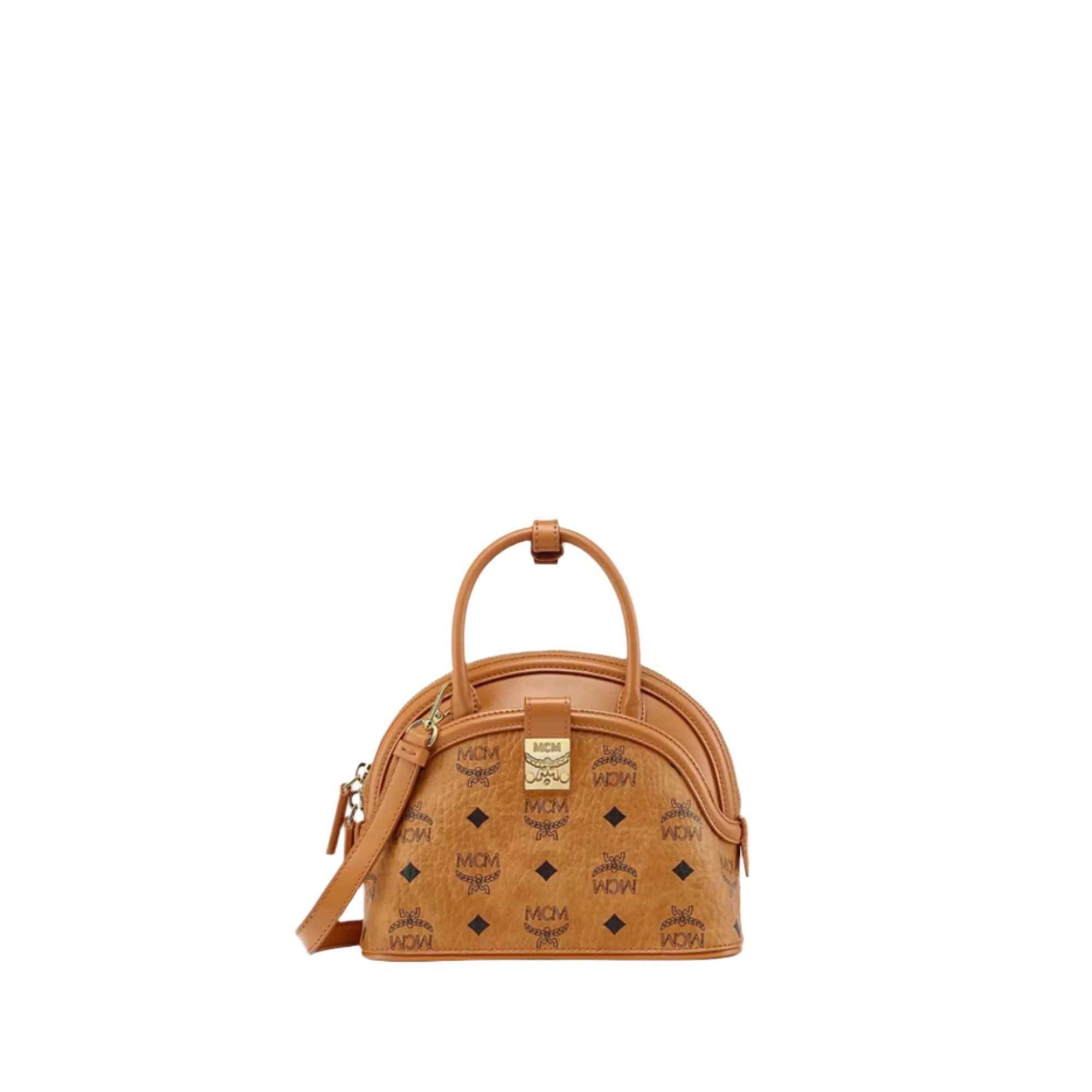 MCM o1mt1gz0625 Size: OS / Small Tote Bag in Brown Size ONE SIZE - 1 Thumbnail