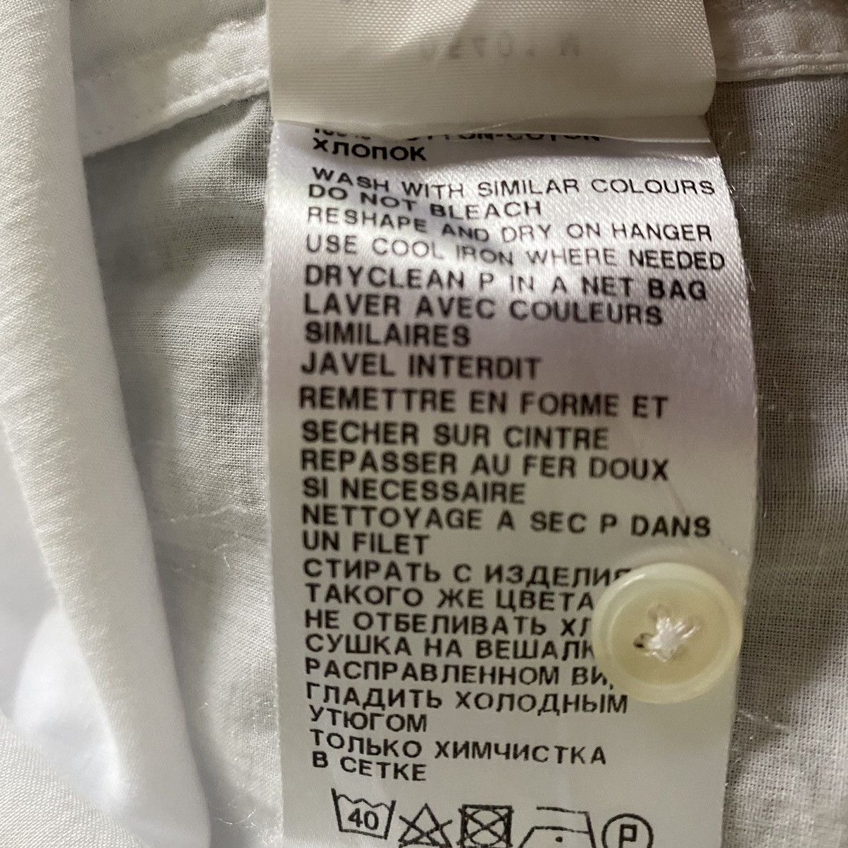Ann Demeulemeester Ann Demeulemeester Wavy Frill Oversize Long Shirt Size XS / US 0-2 / IT 36-38 - 10 Thumbnail