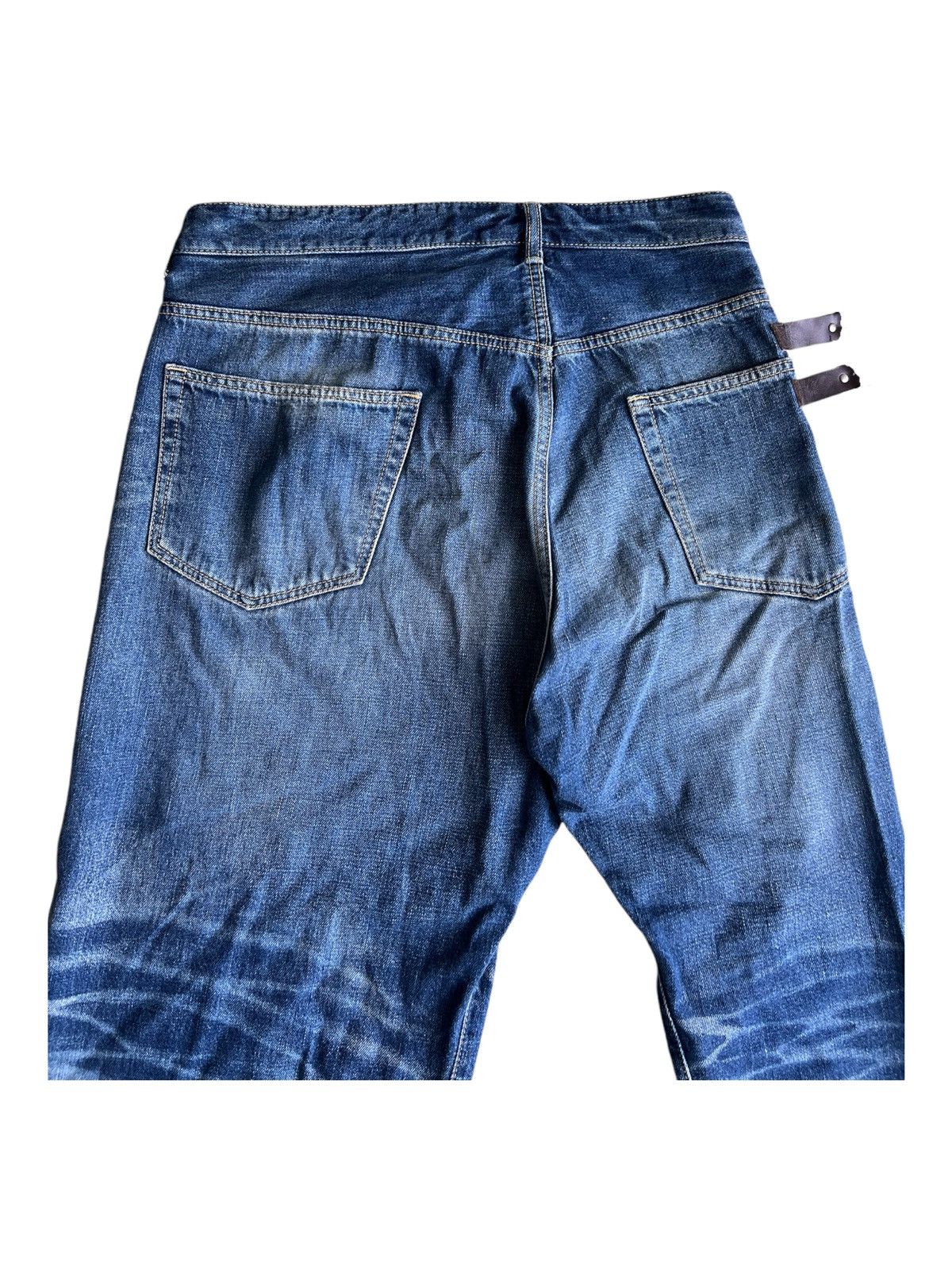 Facetasm ARCHIVE SS16 Facetasm Asymmetrical Unusual Cut Selvage Denim Size US 32 / EU 48 - 8 Thumbnail