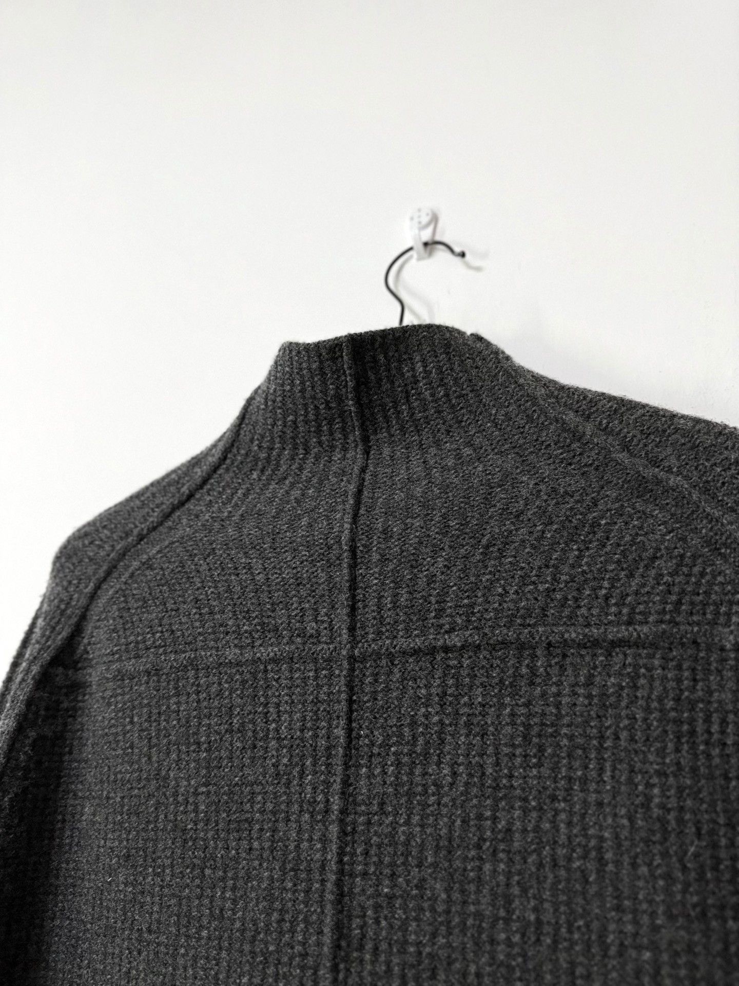 Japanese Brand Dark Deconstructed High Neck Sweater Size US L / EU 52-54 / 3 - 1 Thumbnail