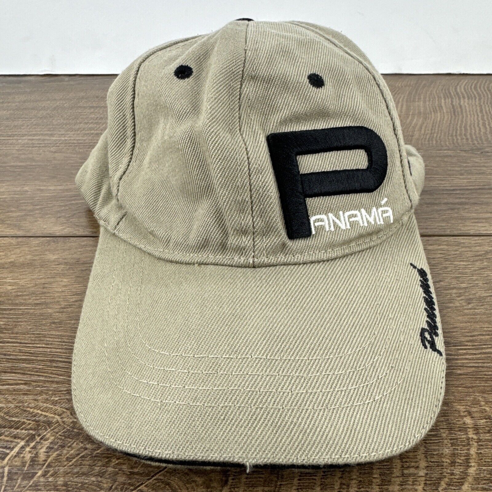 Other Panama Hat Panama Tan Brown Hat Adjustable Adult Size Hat Ca Size ONE SIZE - 5 Thumbnail