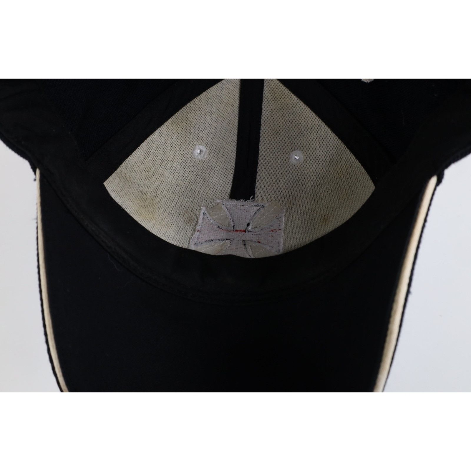 Vintage Vintage 90s Y2K Streetwear Iron Cross Motorcycle Hat Cap Size ONE SIZE - 9 Thumbnail