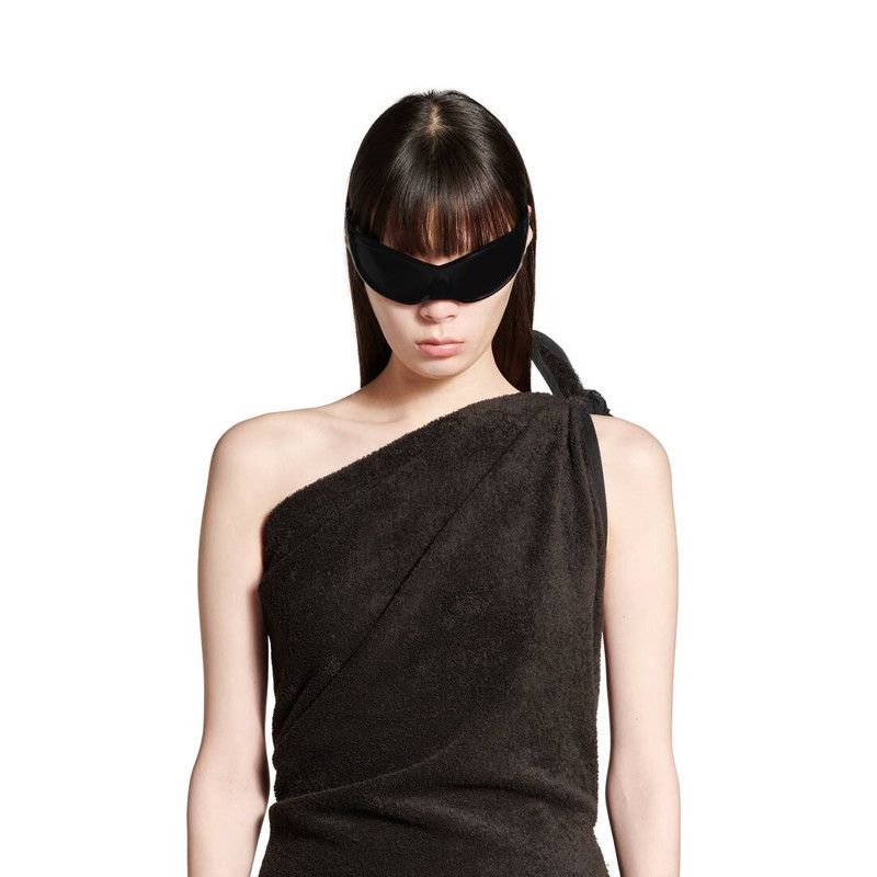 Balenciaga o1srvl11e0426 Draped Maxi Dress in Black Size XL / US 12-14 / IT 48-50 - 5 Thumbnail