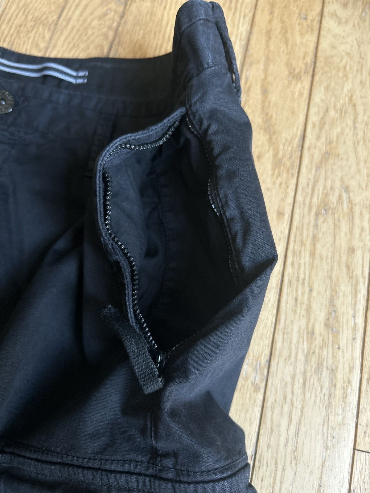 Stone Island Stone Island Black Cargo Pants Size US 34 / EU 50 - 11 Thumbnail