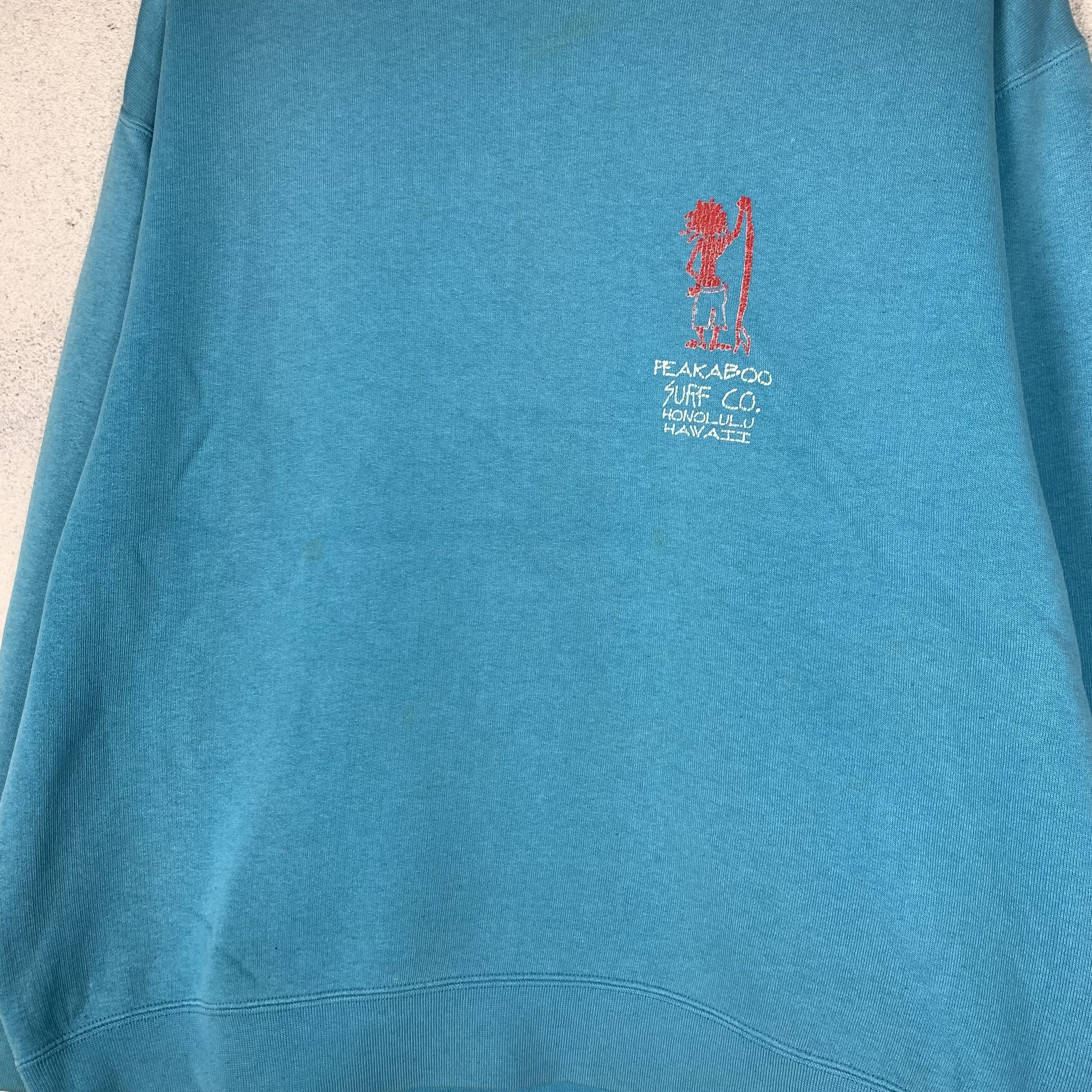 Vintage Peakaboo Surf Wear Sweatshirt Crewneck Size US L / EU 52-54 / 3 - 5 Thumbnail