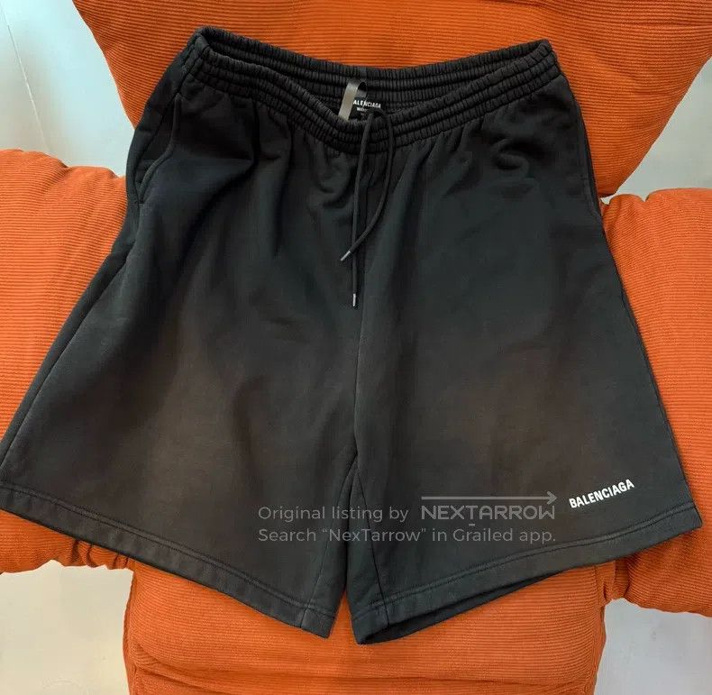 Balenciaga Balenciaga size S Solid Color Letter Logo Printed Elastic Size US 27 - 1 Thumbnail
