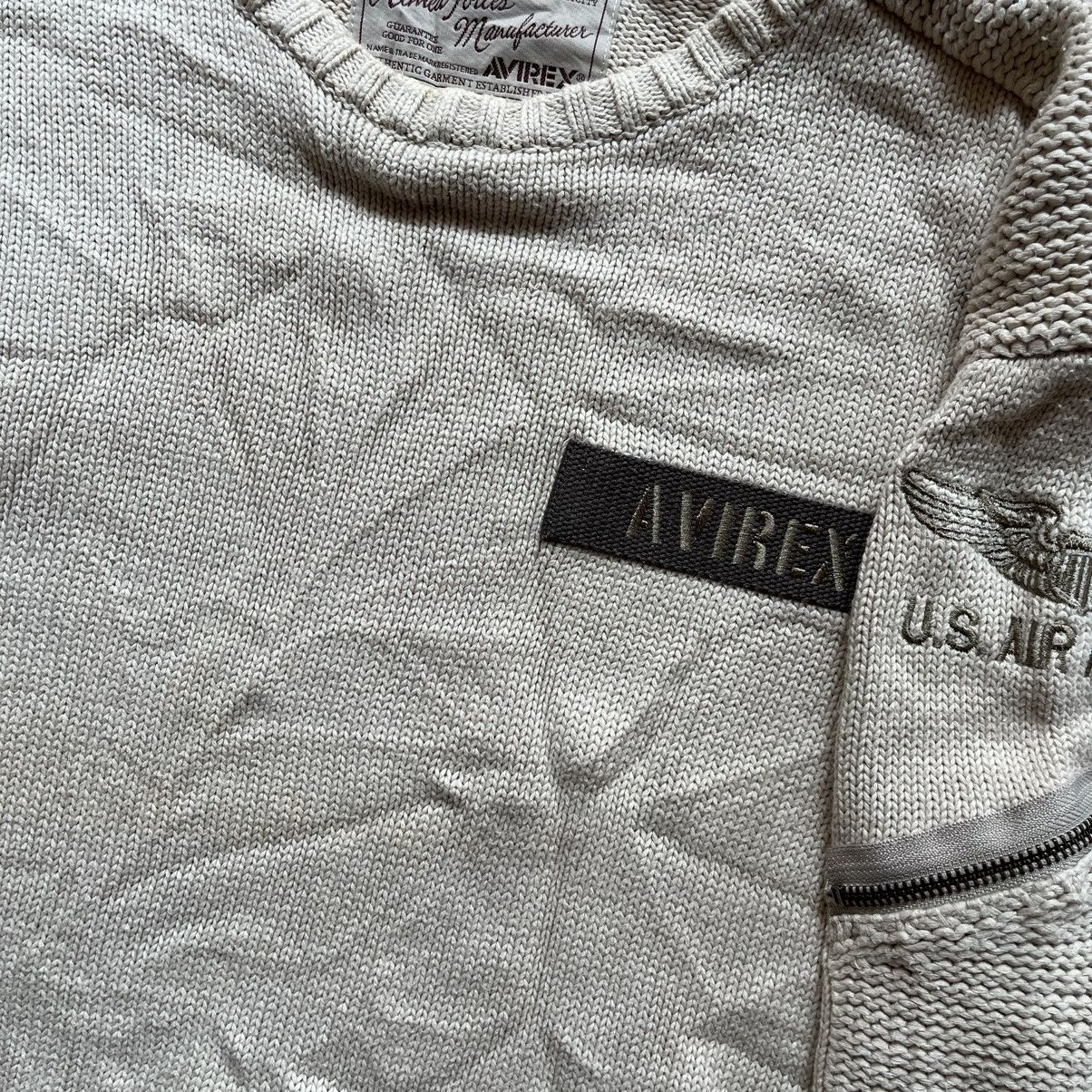 Vintage Vintage Avirex Knitwear Size US XL / EU 56 / 4 - 2 Thumbnail